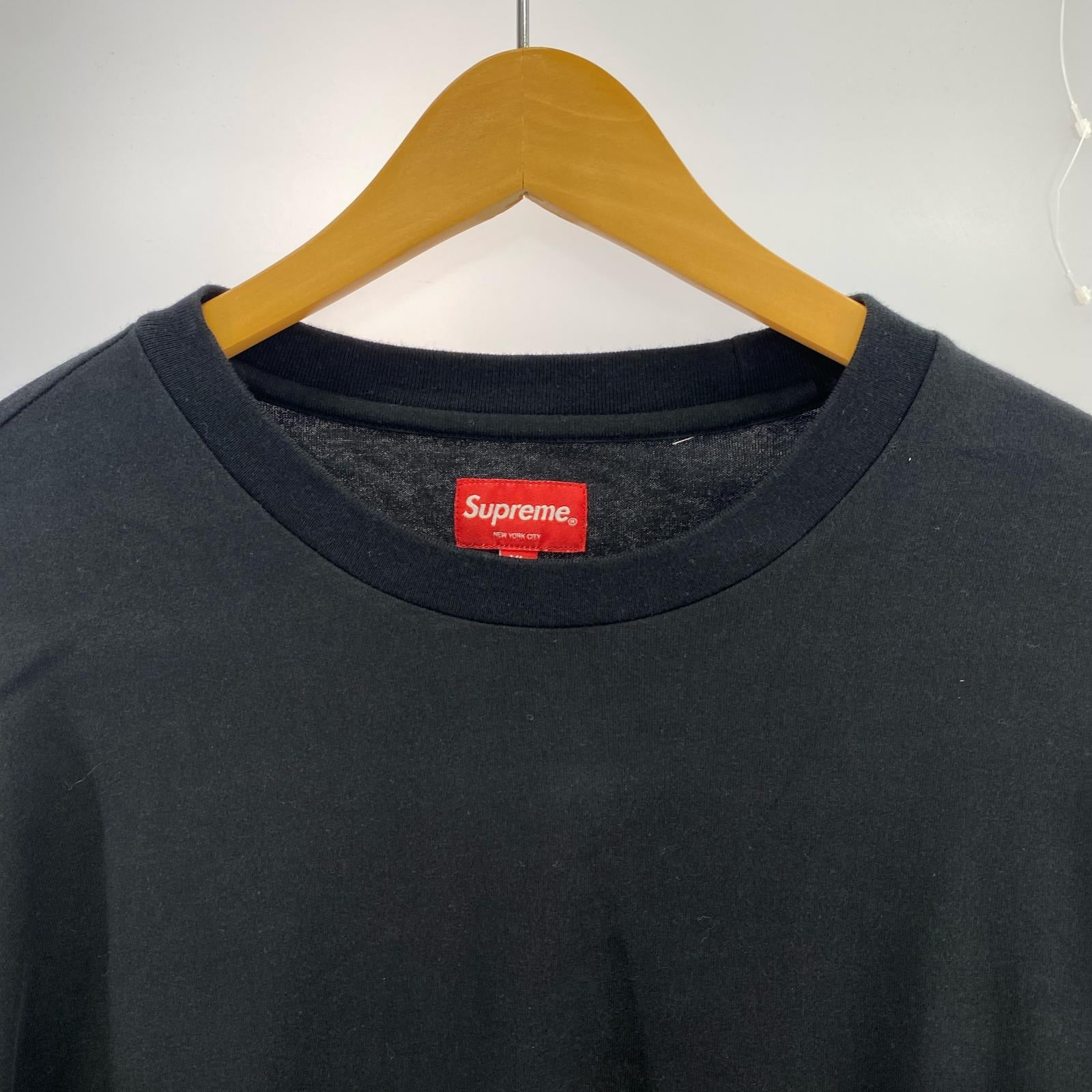 長袖Tシャツ 22FW Cut Out L/S Top (XL) ブラック