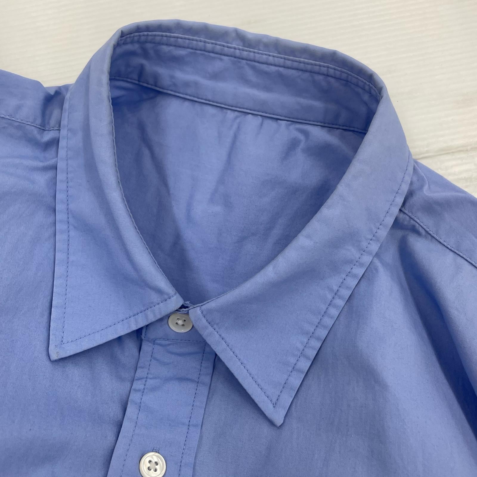 長袖シャツ CORPORATE UNIFORM L/S SHIRT M ブルー