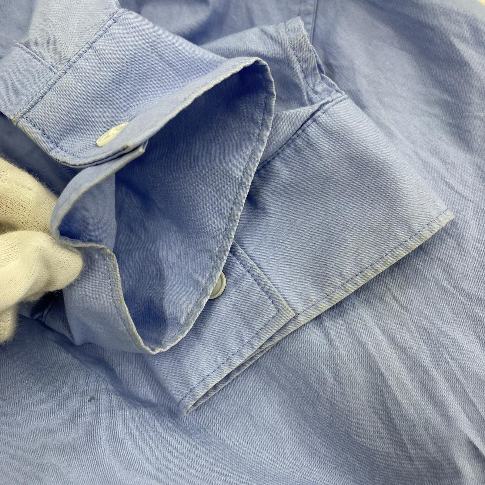 長袖シャツ CORPORATE UNIFORM L/S SHIRT M ブルー