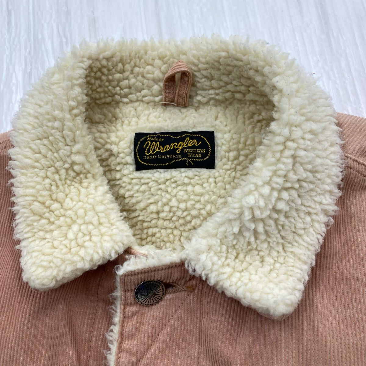 ジャケット ×nano universe ボアランチジャケット ピンク(L) L ピンク
