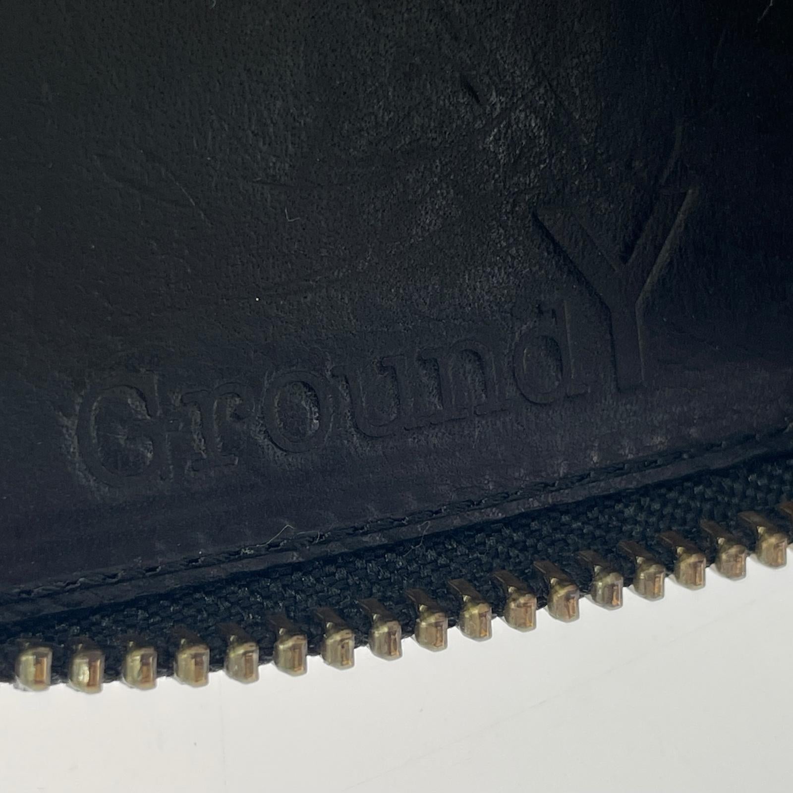 コンパクトウォレット Ground Y コンパクトウォレット ブラック
