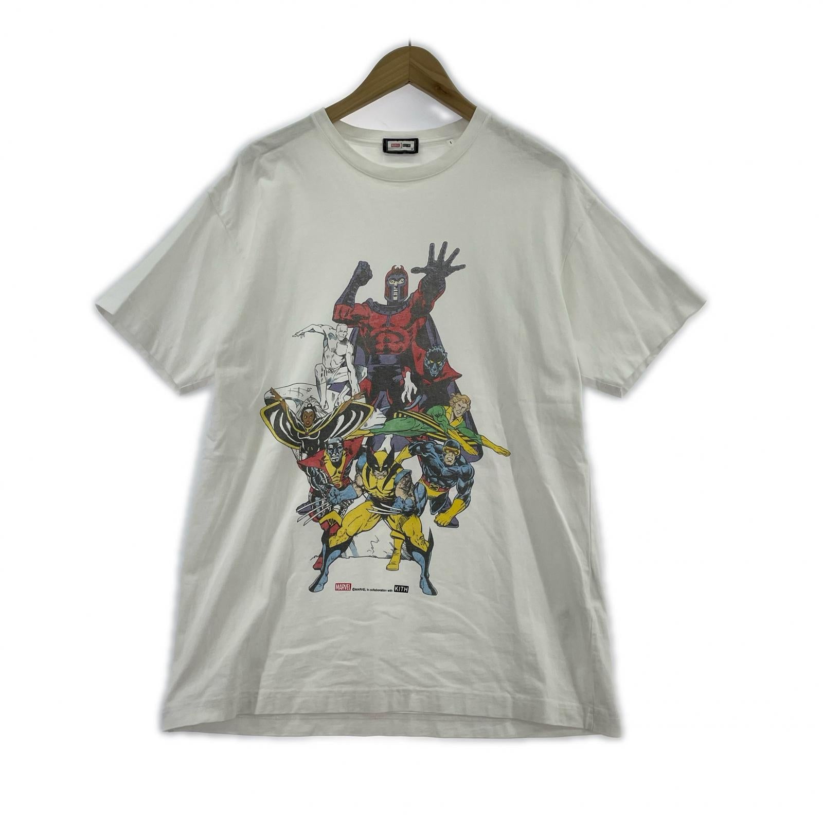 半袖Tシャツ MARVEL×KITH Tシャツ 白 S ホワイト