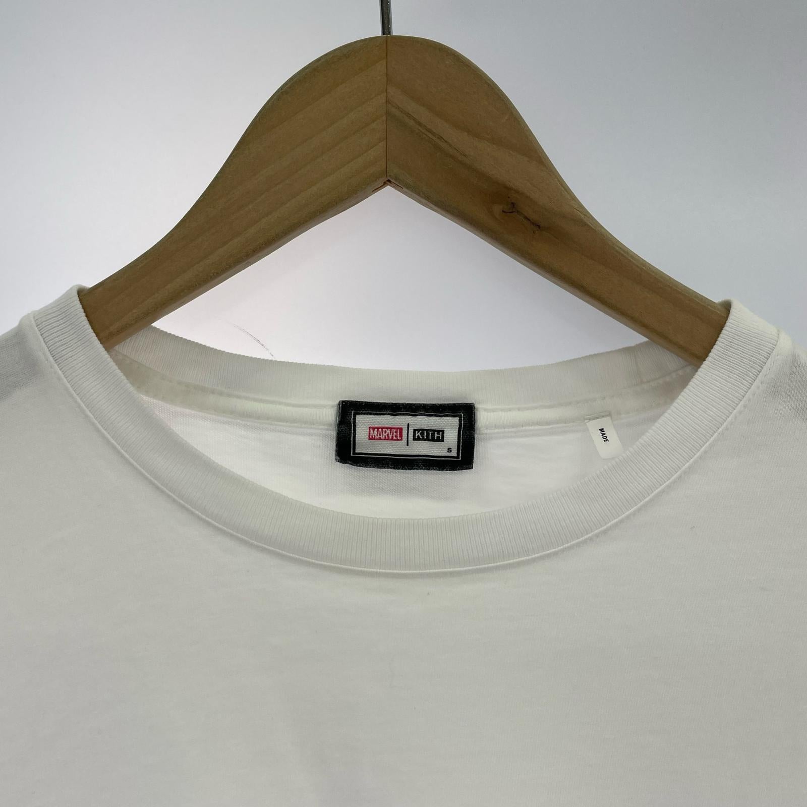 半袖Tシャツ MARVEL×KITH Tシャツ 白 S ホワイト