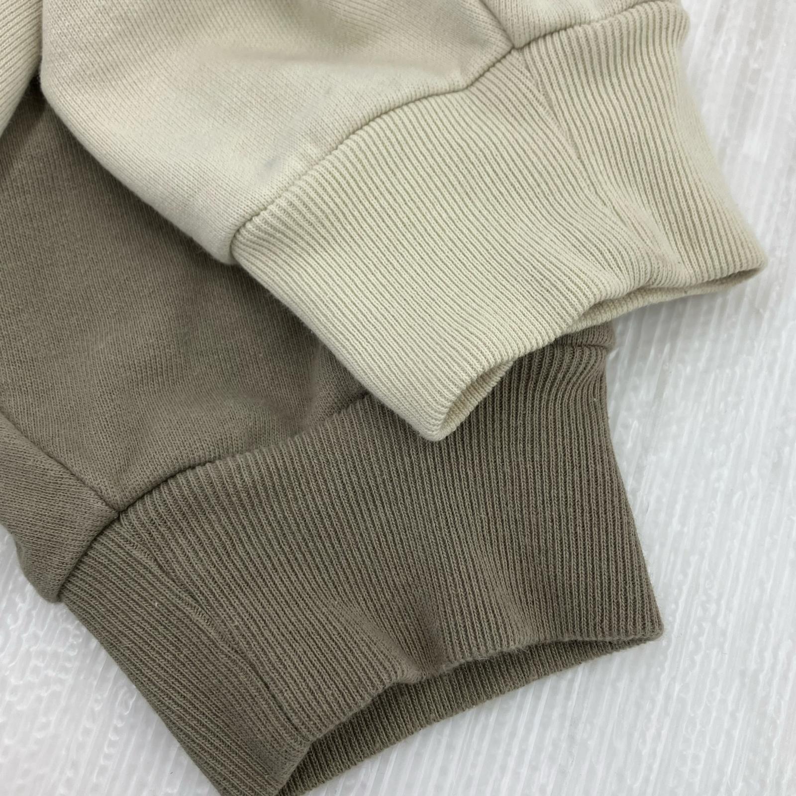 スウェット NELSON COLLARED PULLOVER BEIGE XL LL ベージュ