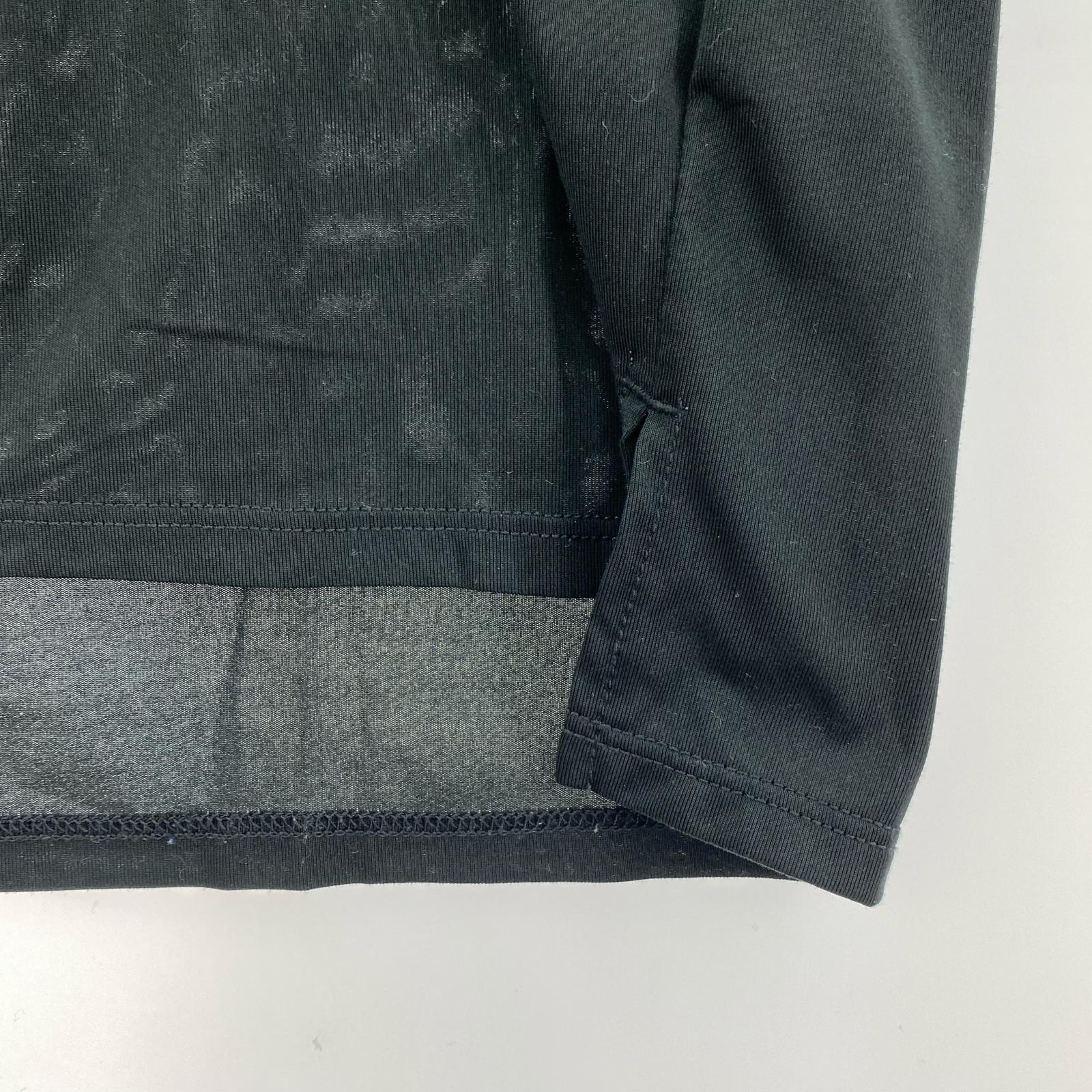 半袖Tシャツ ランニング カットソー 黒 XL LL ブラック