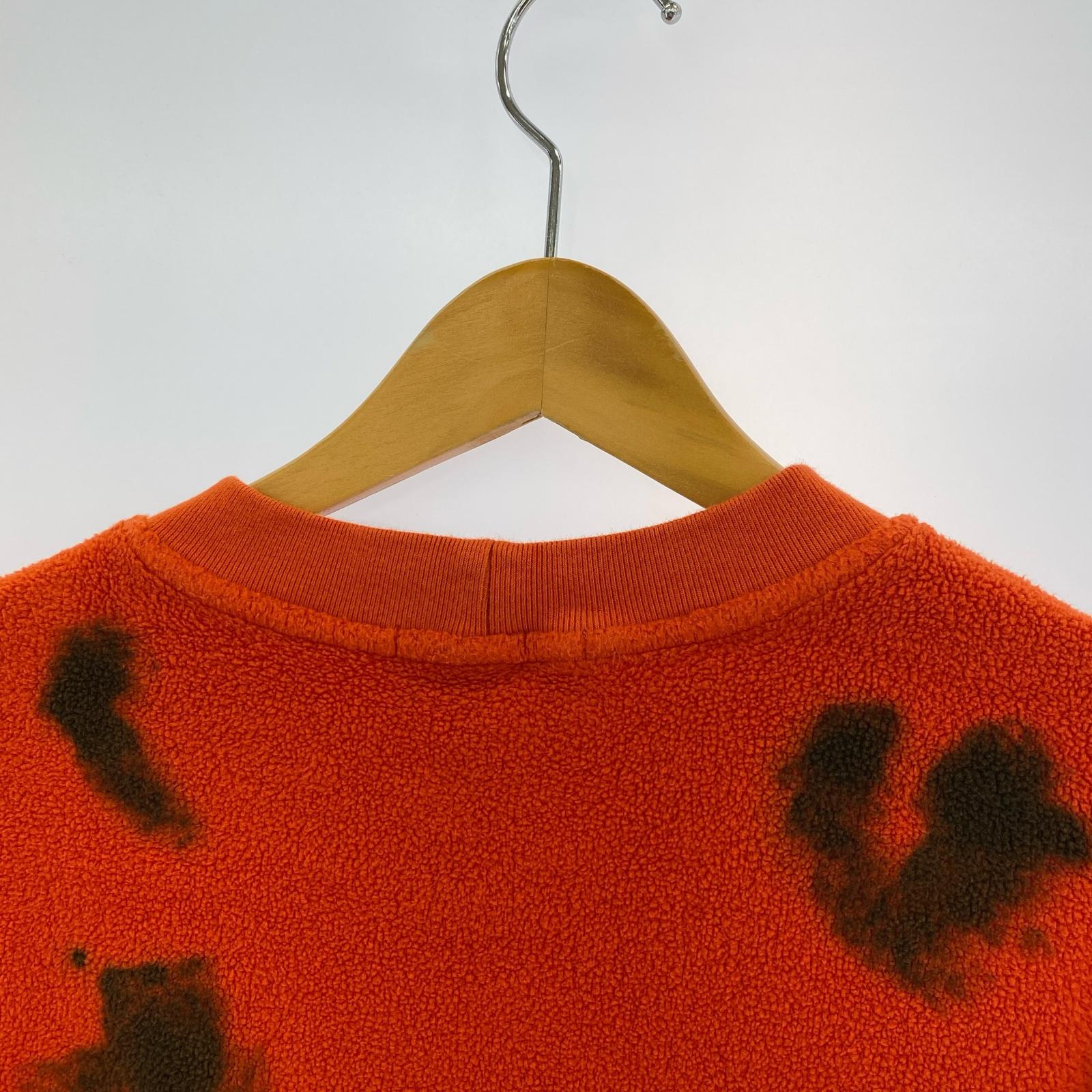 スウェット FLEECE SWEATSHIRT ORANGE XL LL