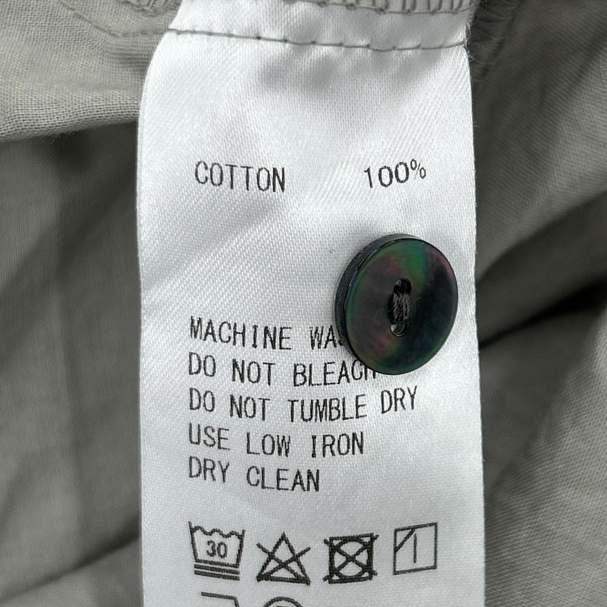 ワンピース ロングシャツワンピース グレー