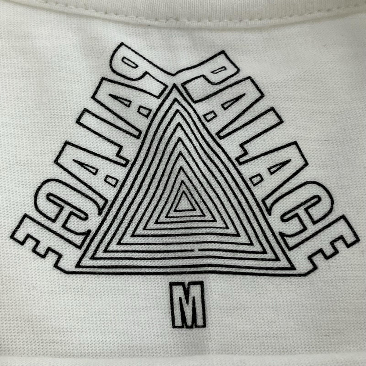 半袖Tシャツ PALACE Skateboards バックプリントロゴTee 白 (M) M ホワイト