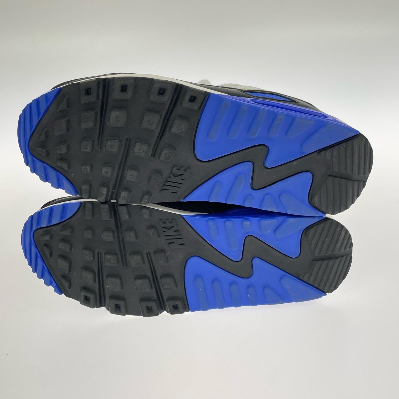 スニーカー NIKE AIR MAX 90 PREMIUM HF3449-100 青×白(26.0) 26.5cm (US8 1/2 UK8 EU43) ホワイト