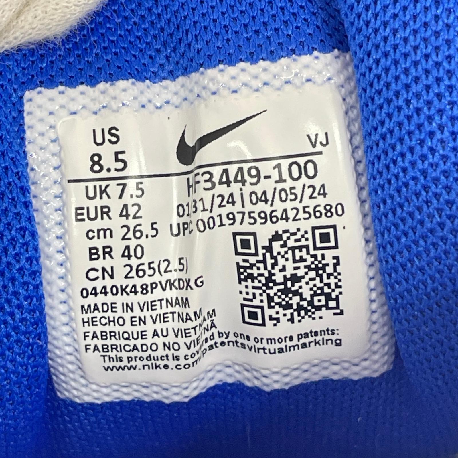 スニーカー NIKE AIR MAX 90 PREMIUM HF3449-100 青×白(26.0) 26.5cm (US8 1/2 UK8 EU43) ホワイト