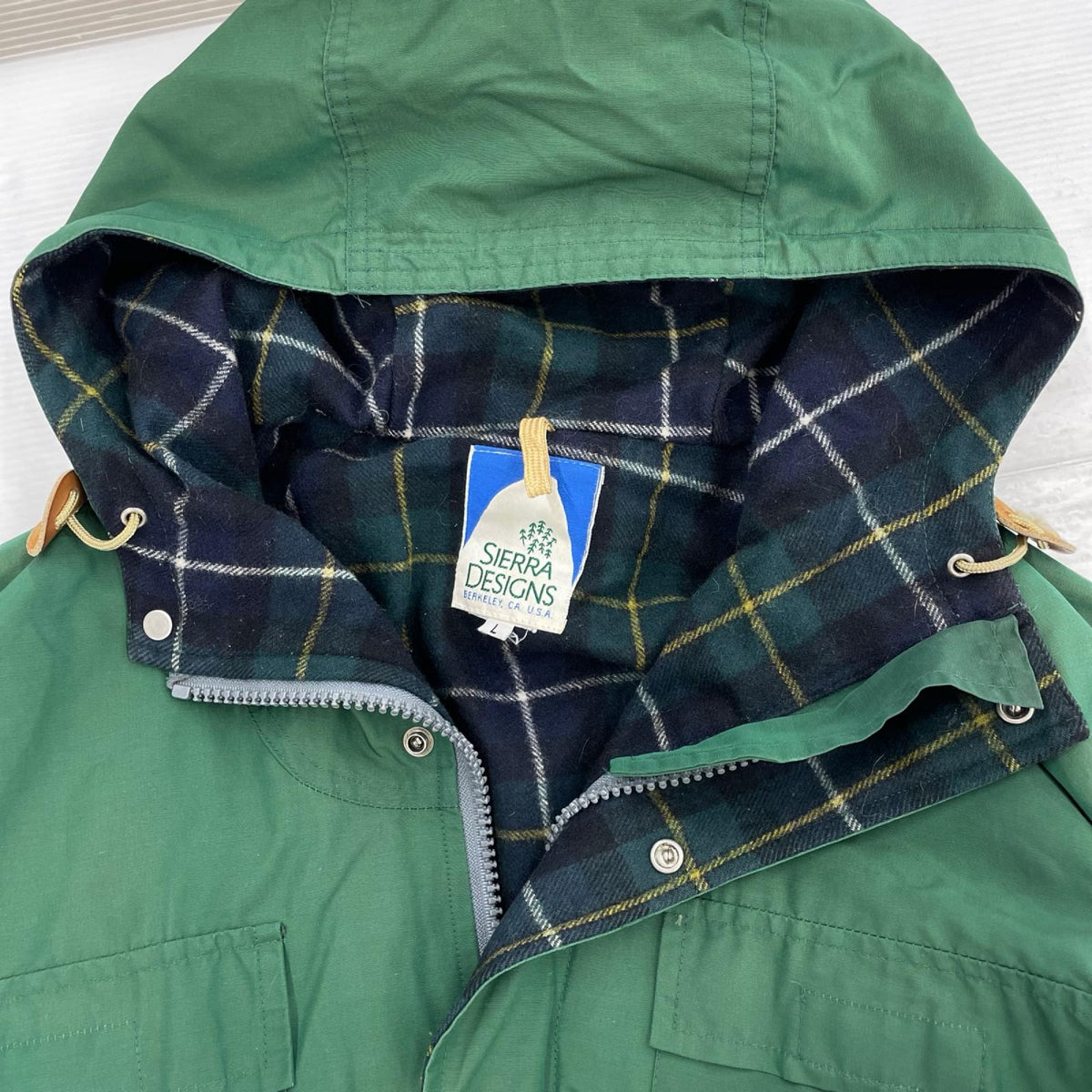 マウンテンパーカー SIERRA DESIGNS 80s 60/40 マウンテンパーカー 緑 (L) L