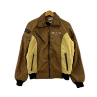 ジャケット 70s HONDA LINE USA製 中綿ナイロンジャケット BRW L