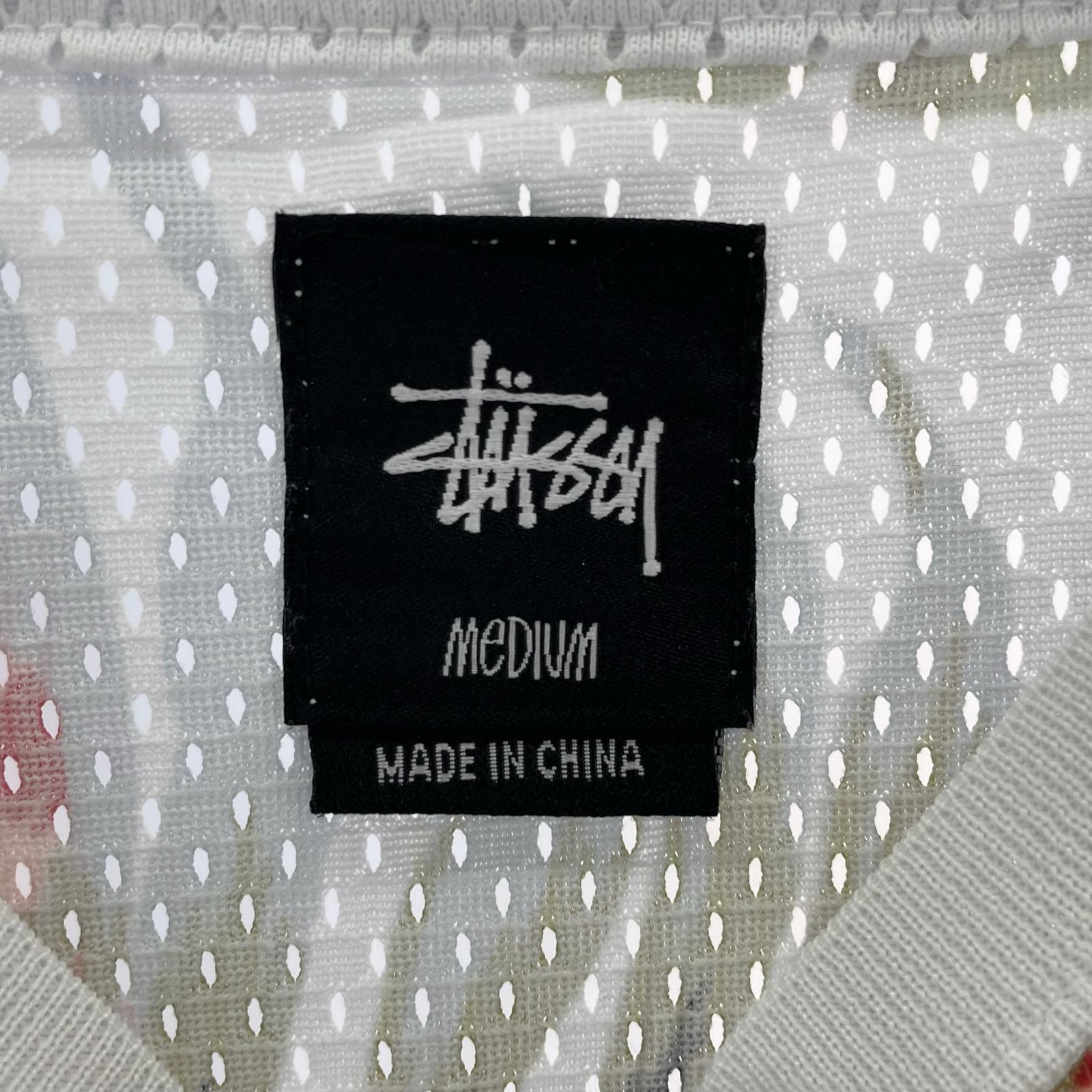 半袖Tシャツ メッシュ 花柄 (M) M