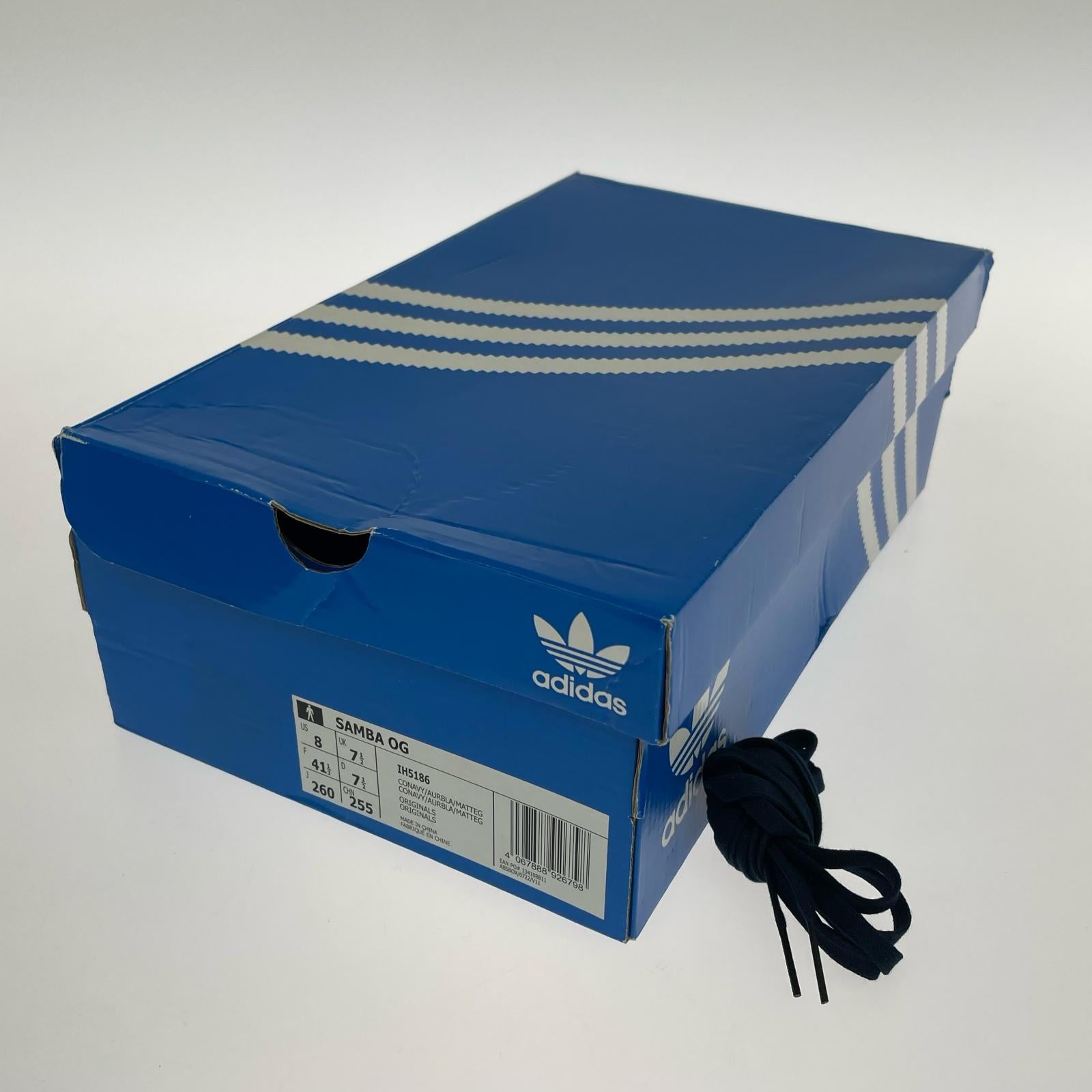 スニーカー adidas SAMBA OG ALWAYTH 紺 IH5186 (26) 26cm (US8 UK7 1/2 EU42)