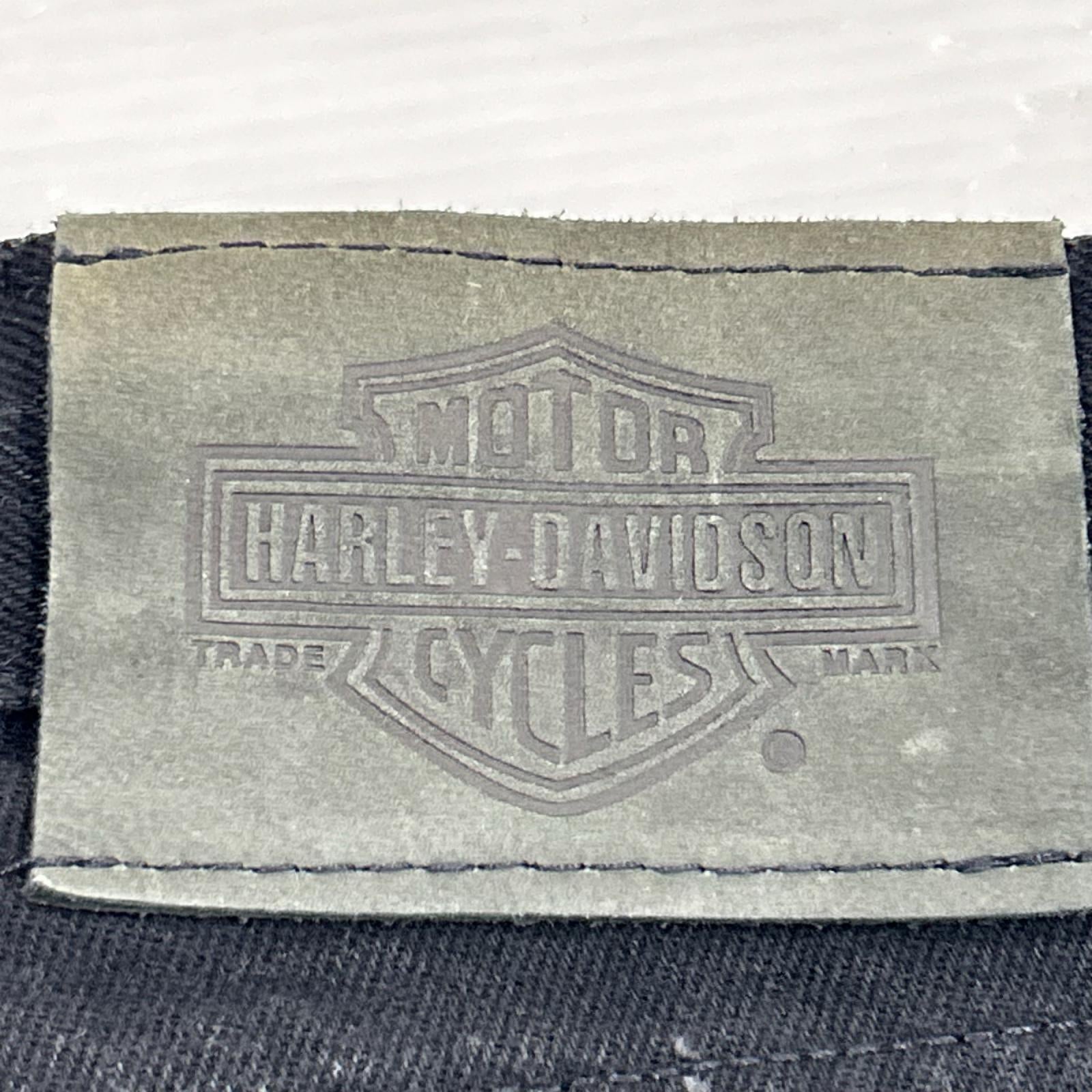 デニムパンツ Harley-Davidson ブラックデニム 31 ブラック