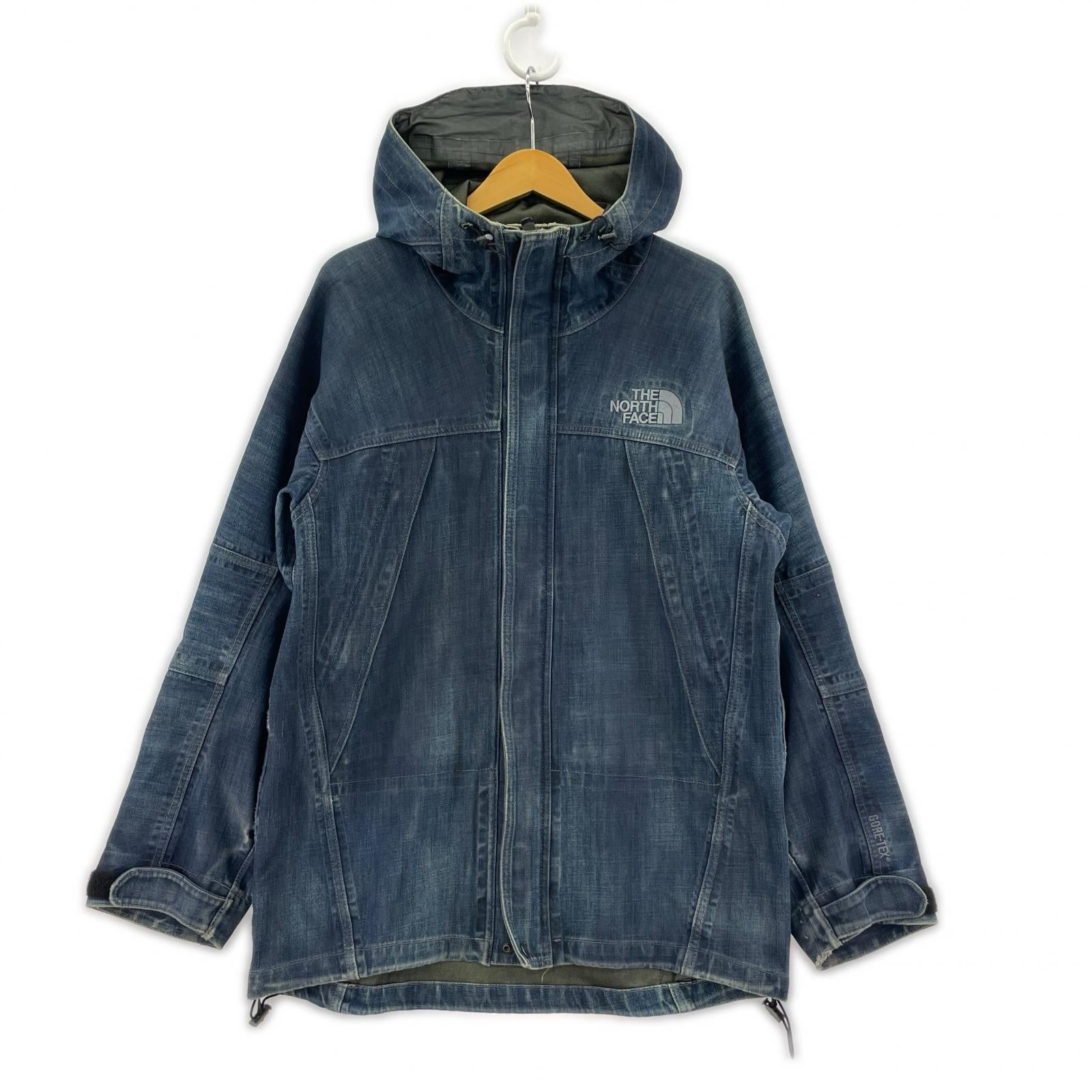 マウンテンパーカー 岡山デニム M M ネイビー