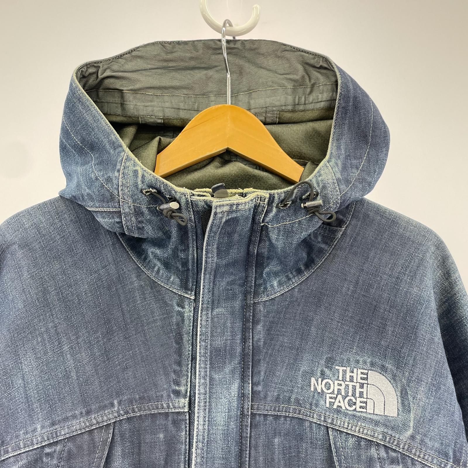 マウンテンパーカー 岡山デニム M M ネイビー