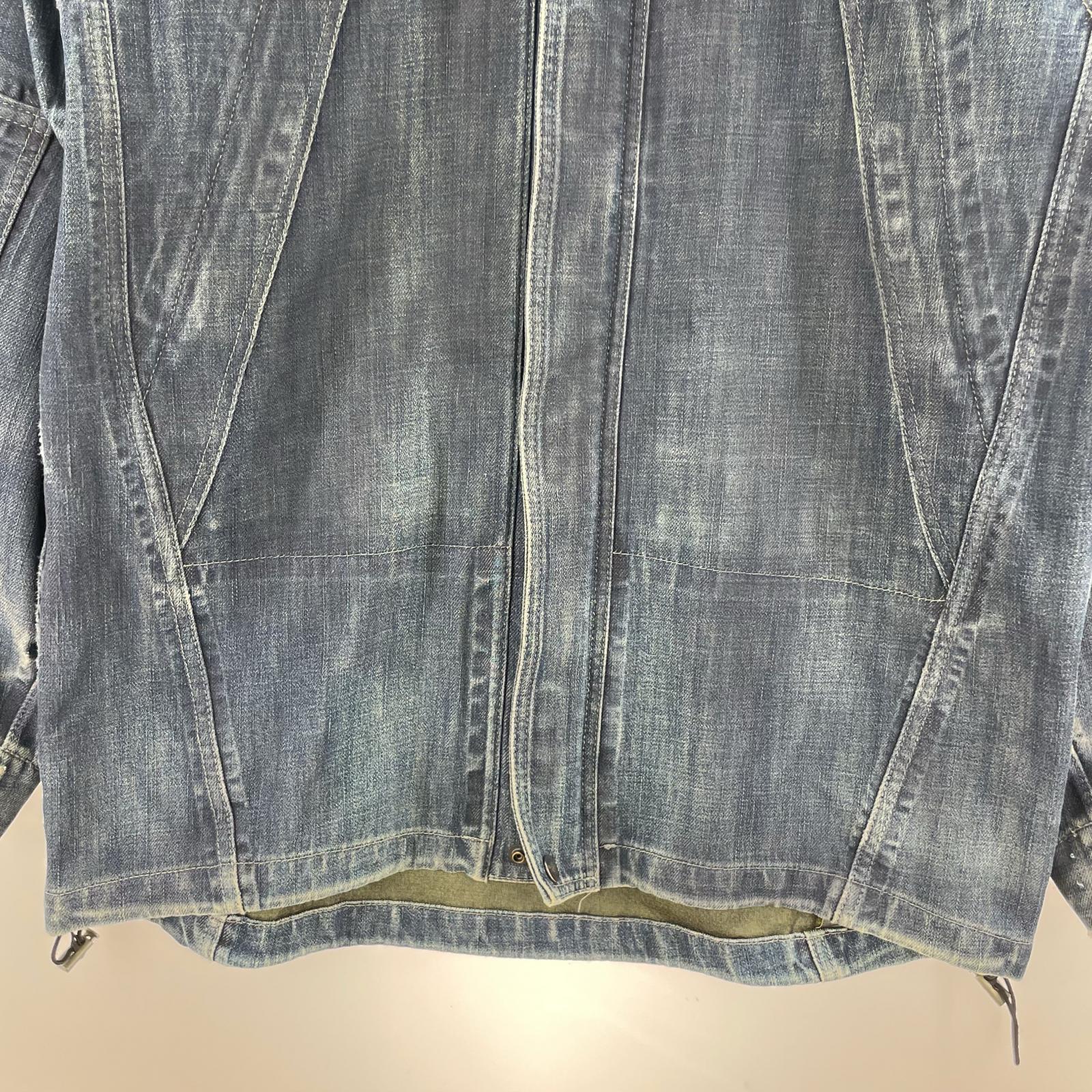 マウンテンパーカー 岡山デニム M M ネイビー