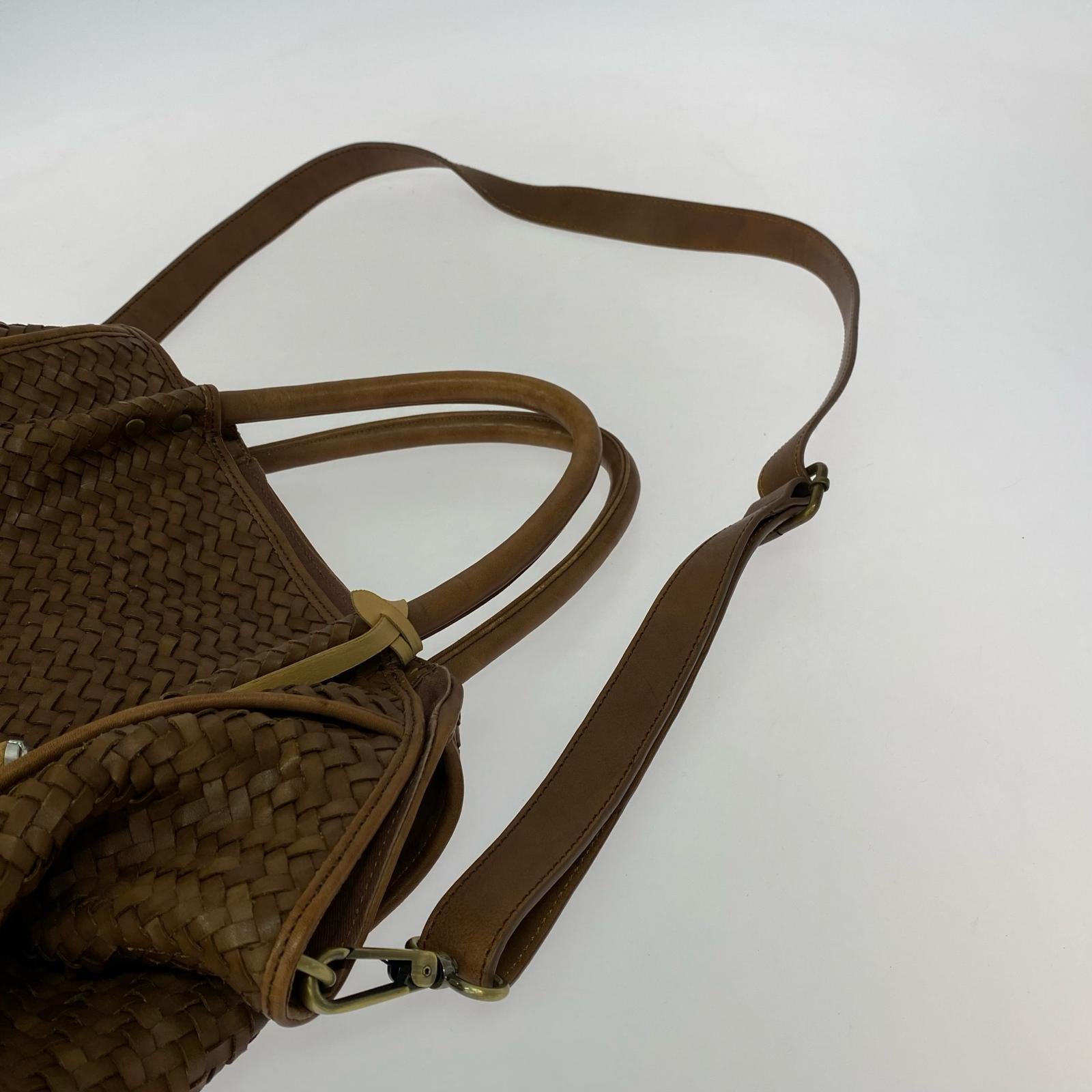 ショルダーバッグ tiberio ferretti バッグ ブラウン ブラウン