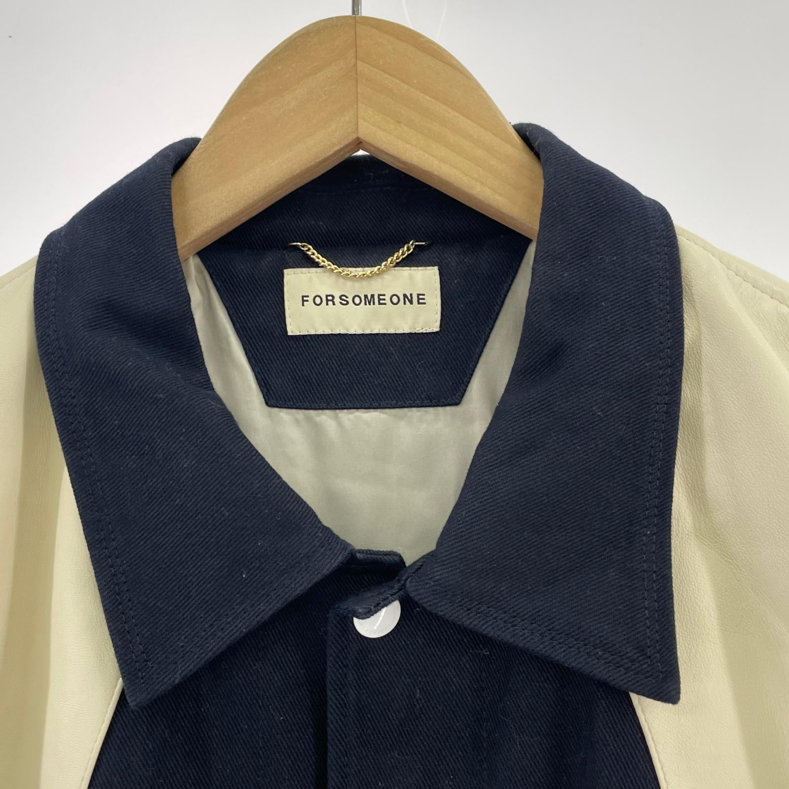 ジャケット FORSOMEONE MICKEY TEDDY JACKET (48) 48 ネイビー