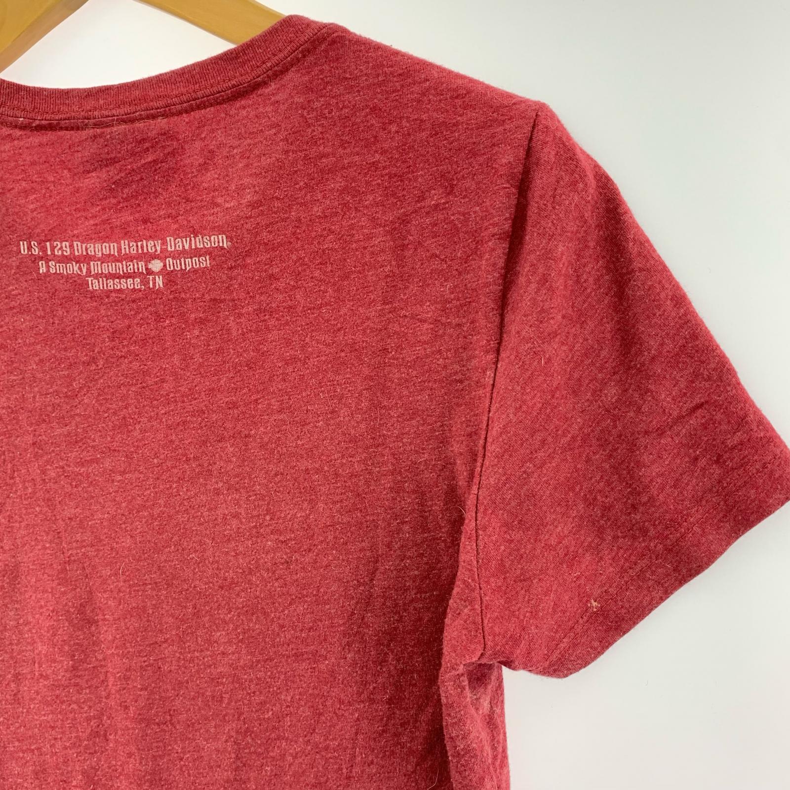 半袖Tシャツ rn102050 イーグル バーガンディ レッド