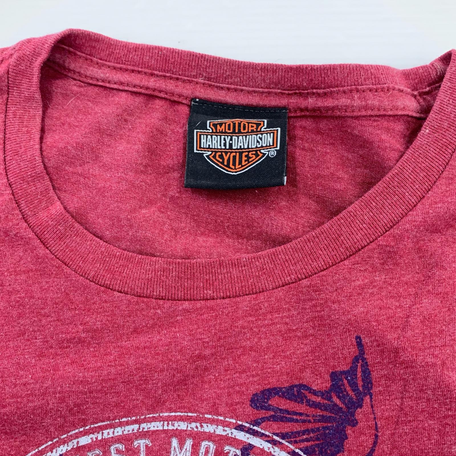 半袖Tシャツ rn102050 イーグル バーガンディ レッド