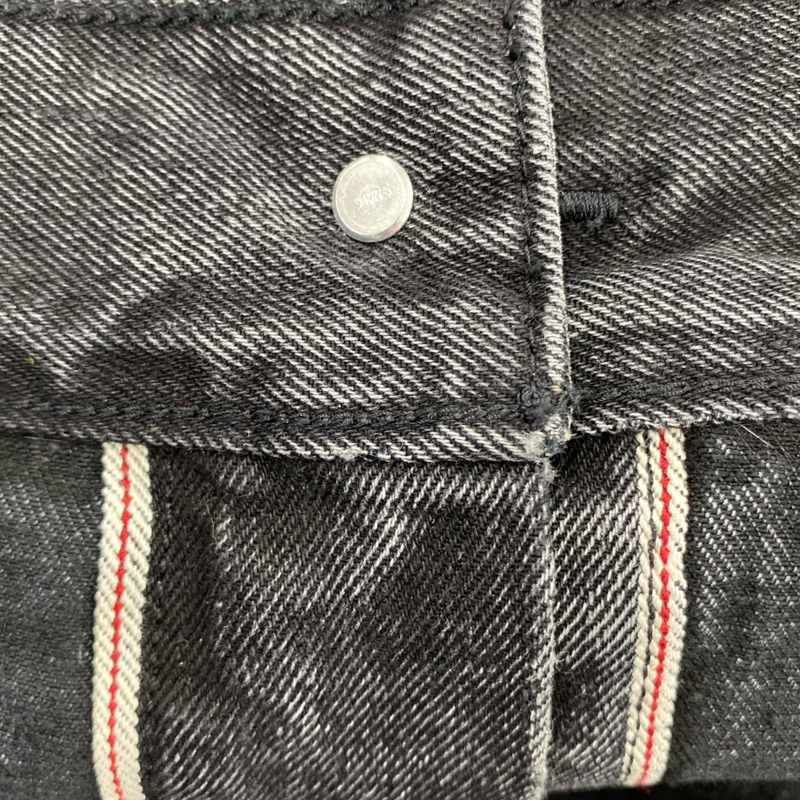 デニムジャケット PREMIUM/EDIFICE別注 Type1 Trucker Jacket ブラック