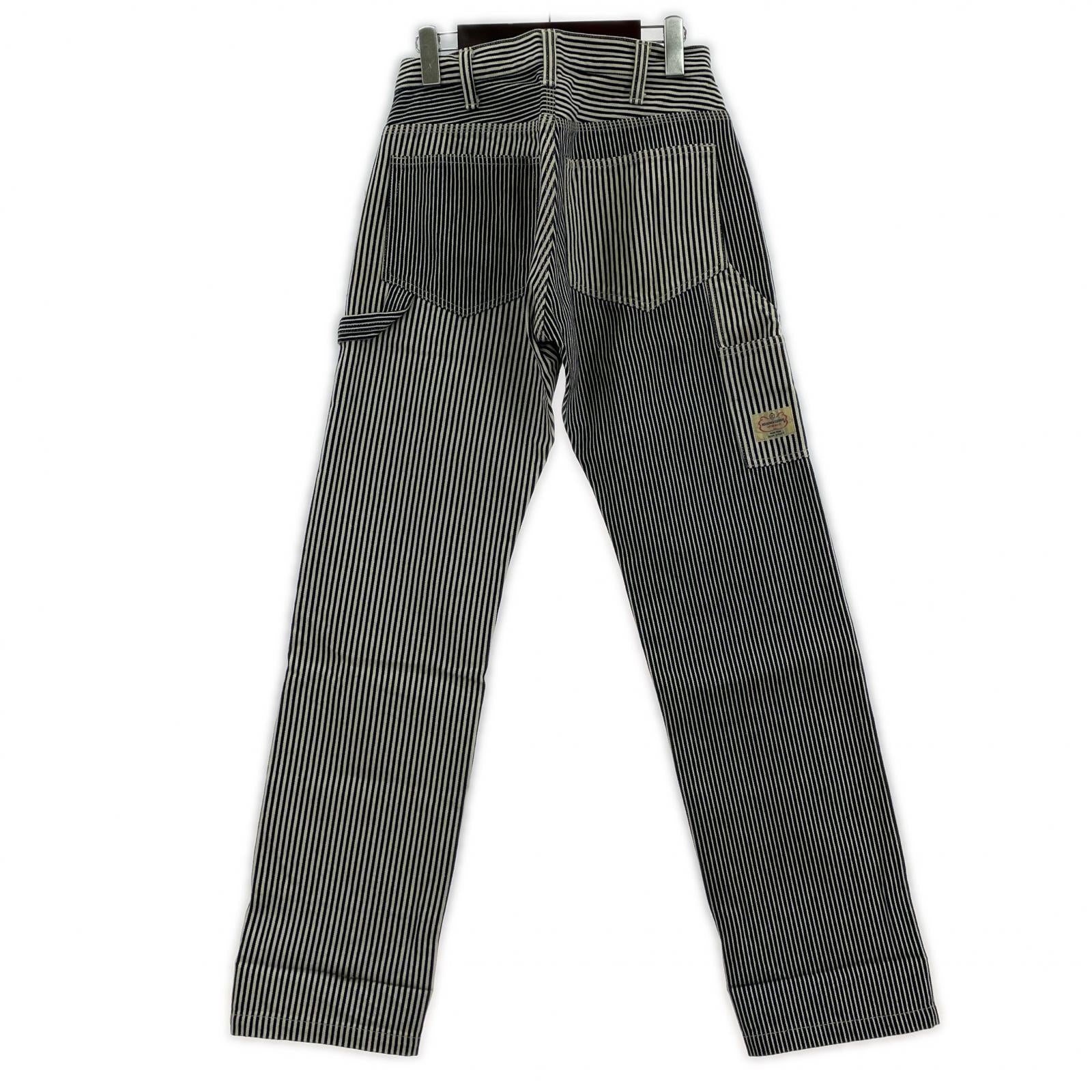 デニムパンツ 児島ジーンズ ヒッコリーペインターパンツ(W30) 30