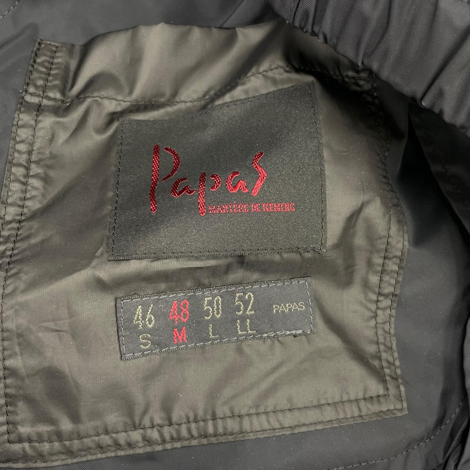 ジャケット PAPAS ウィンドブレーカー M NVY M ネイビー