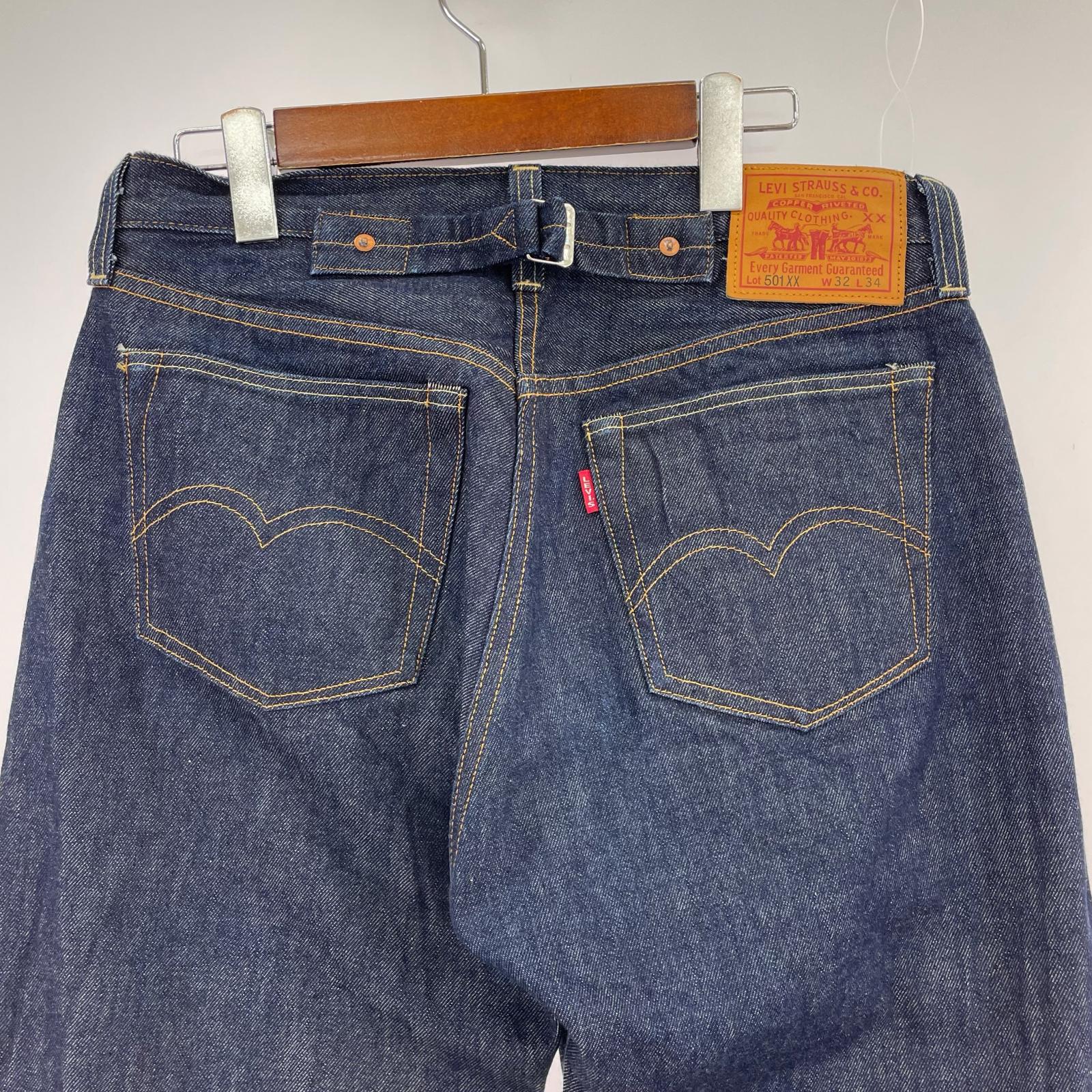 デニムパンツ 1937年復刻モデル カイハラ赤耳デニム (W32L34)