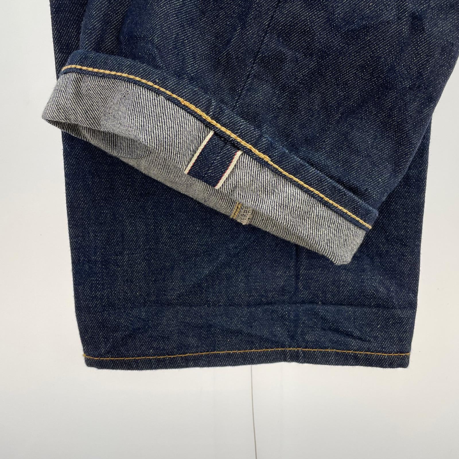 デニムパンツ 1937年復刻モデル カイハラ赤耳デニム (W32L34)