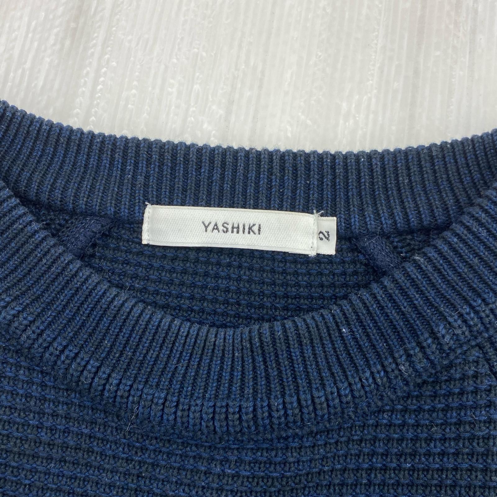 長袖Tシャツ YASIKI ネイビー 18aw 2 ネイビー