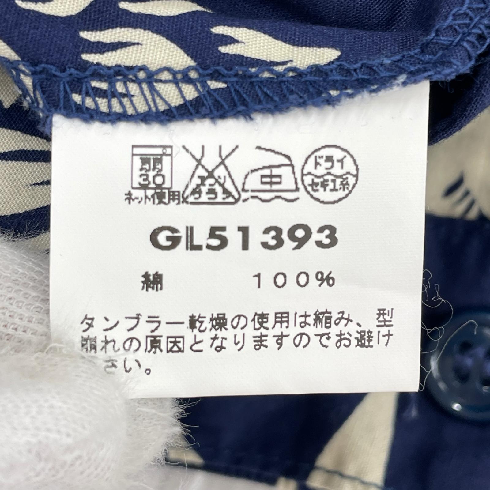 ショートパンツ GOLD アロハパンツ S ネイビー
