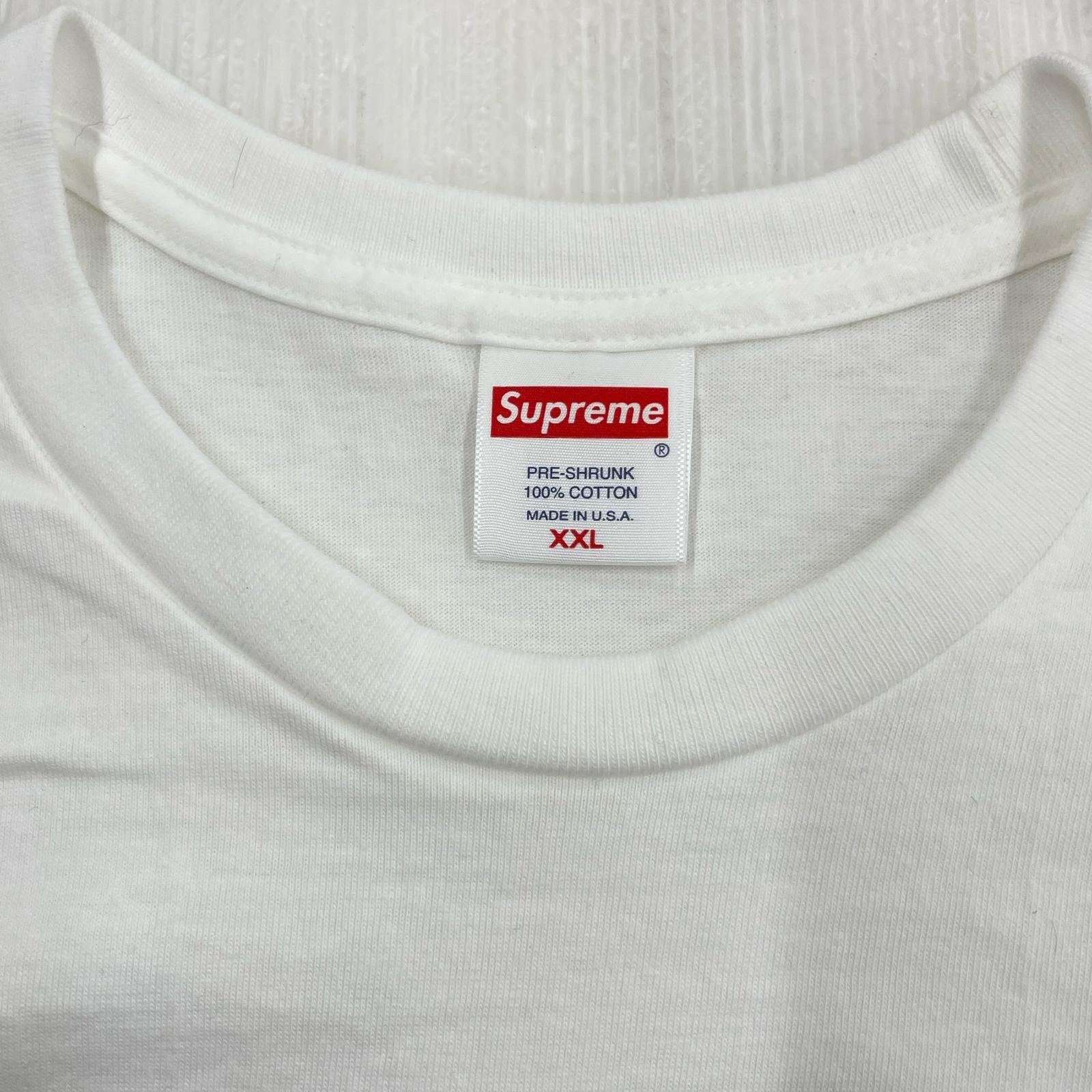 半袖Tシャツ Mask Tee 白 (XXL) ホワイト