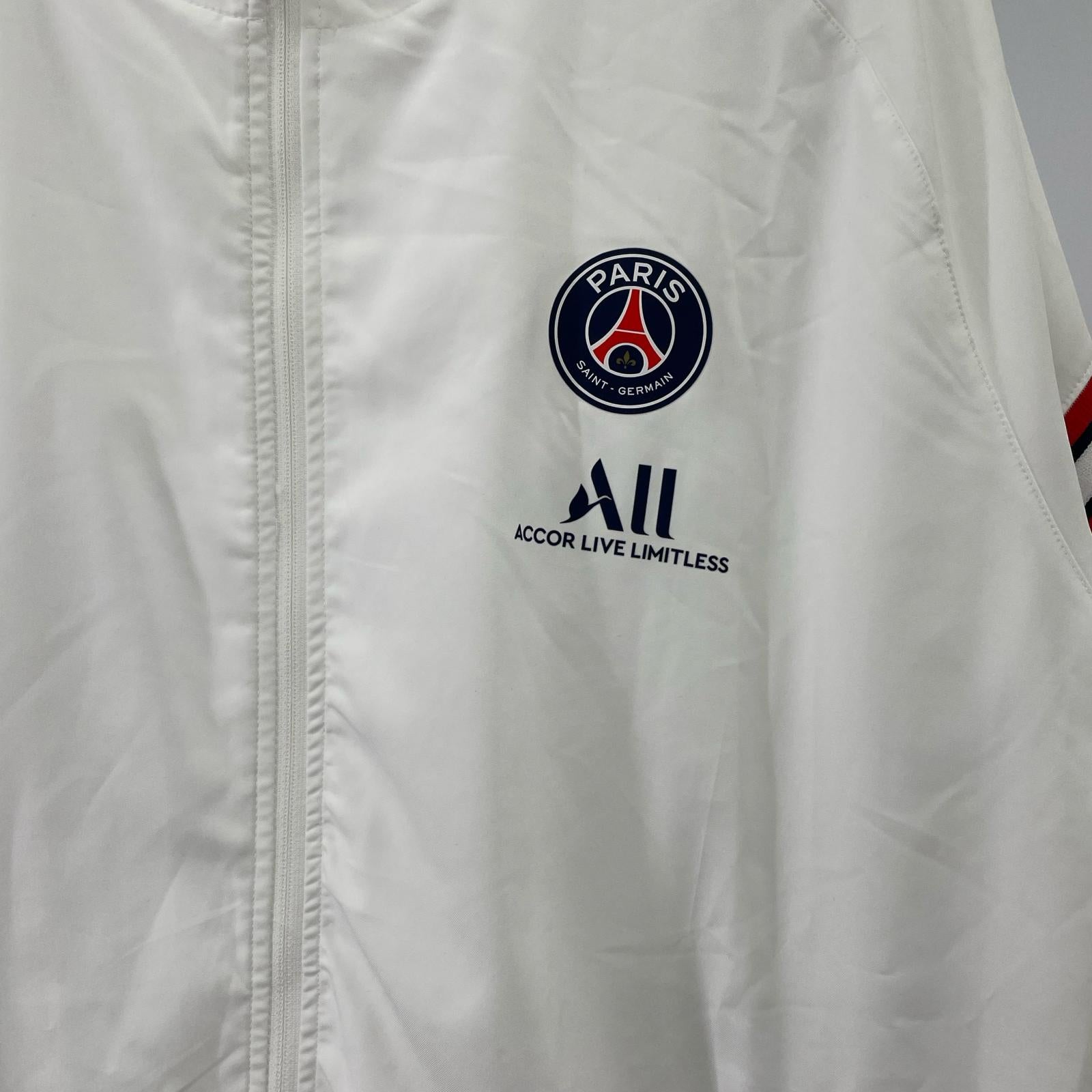 ジャケット PARIS SAINT-GERMAIN 白 (XXL) ホワイト