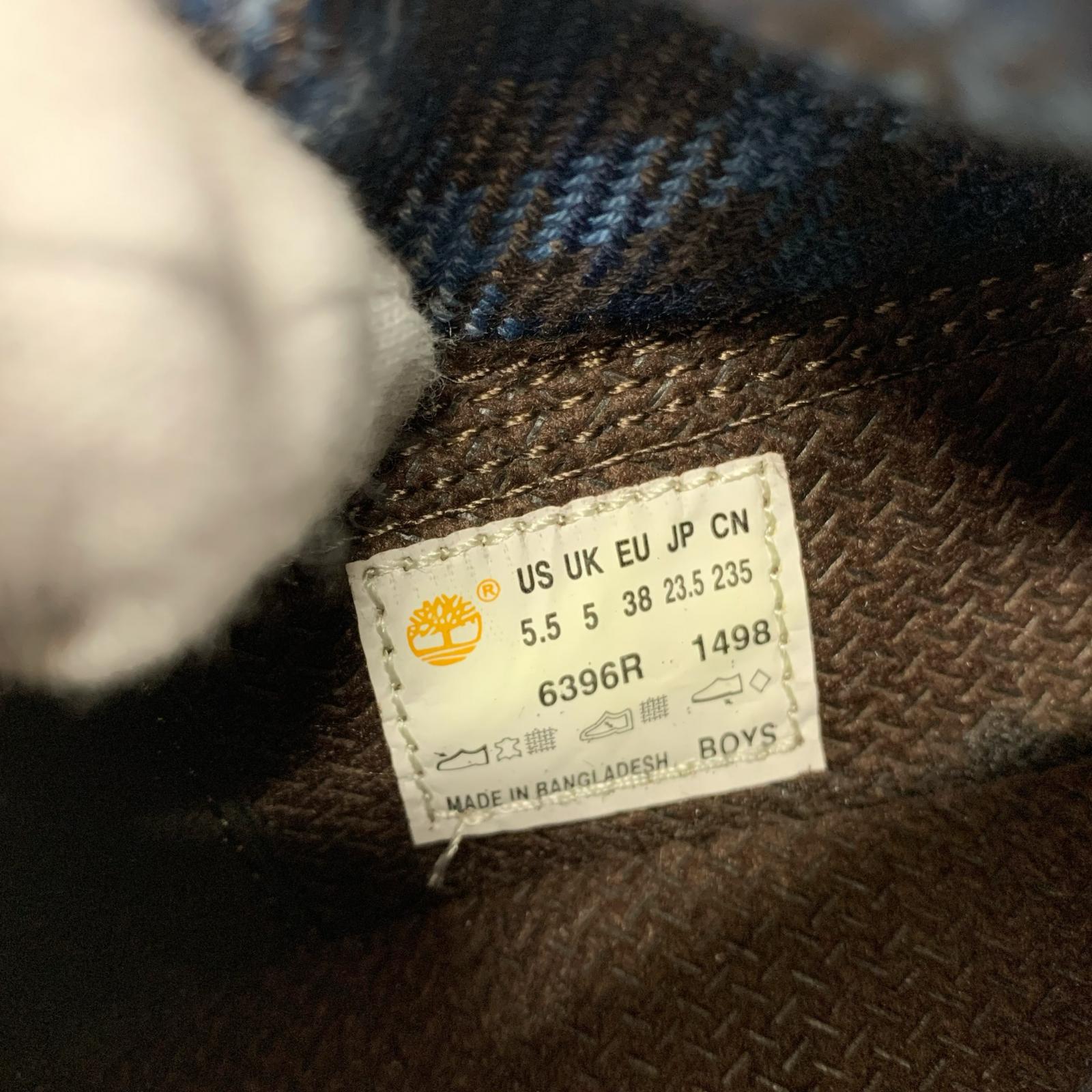 ブーツ チェックブーツ 23.5 23.5cm (US5 1/2 UK5 EU37) ブラウン