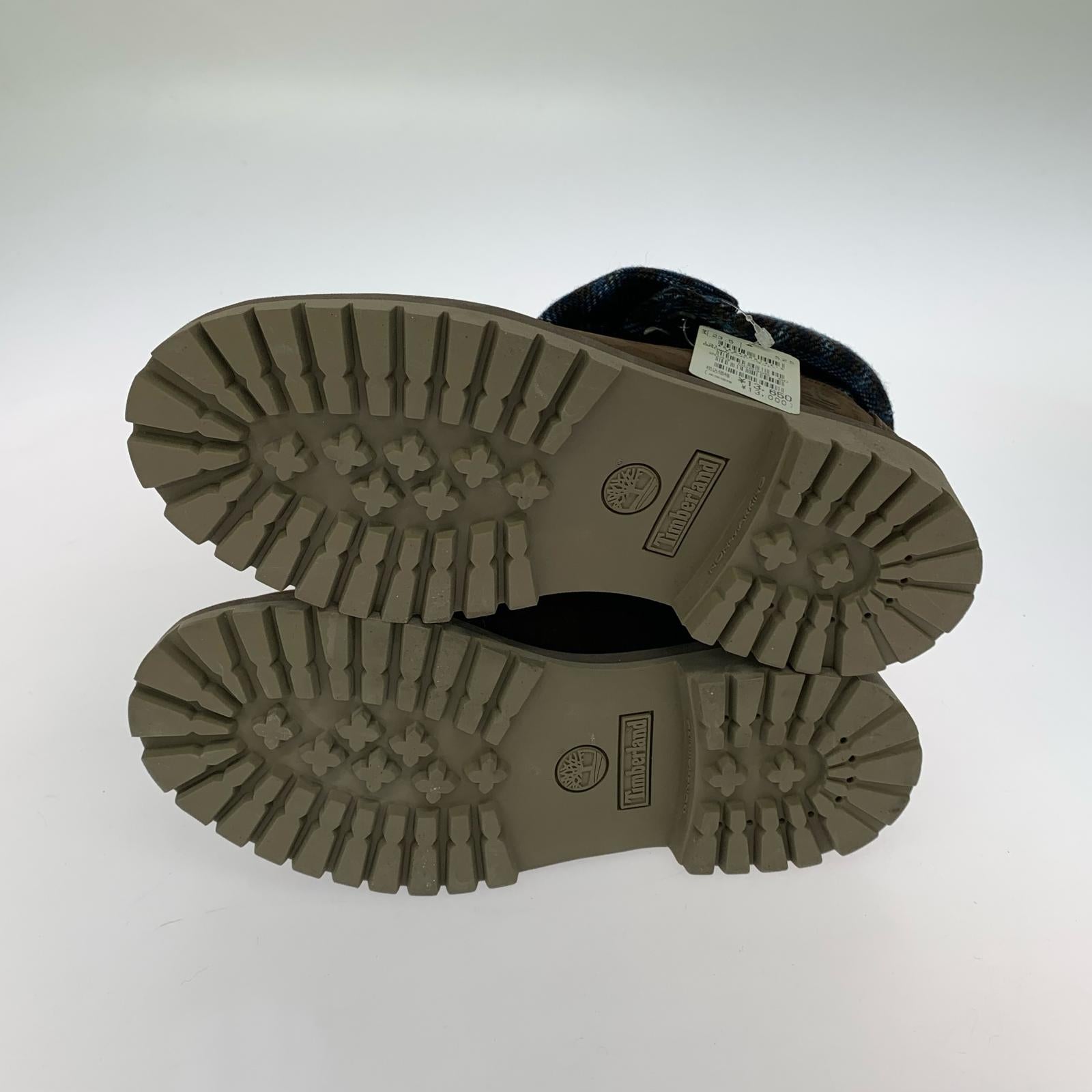 ブーツ チェックブーツ 23.5 23.5cm (US5 1/2 UK5 EU37) ブラウン