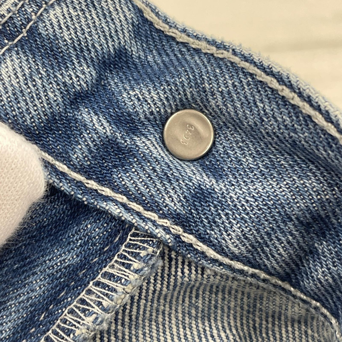 デニムパンツ SILVER TAB ストレートパンツ (W35) 32 ブルー