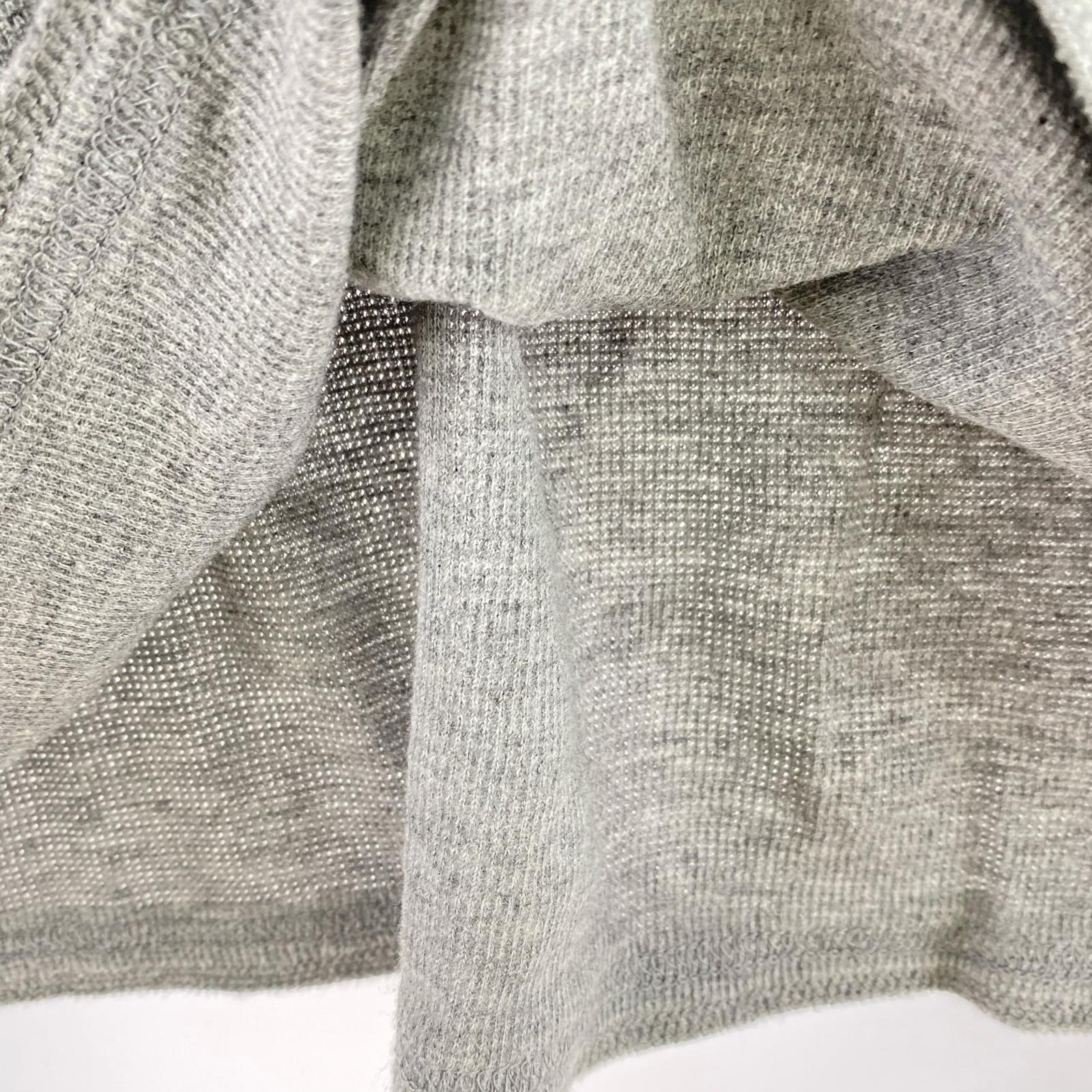 長袖Tシャツ DIESEL ヘンリーネックTシャツ LGY ポケットロゴ M グレー
