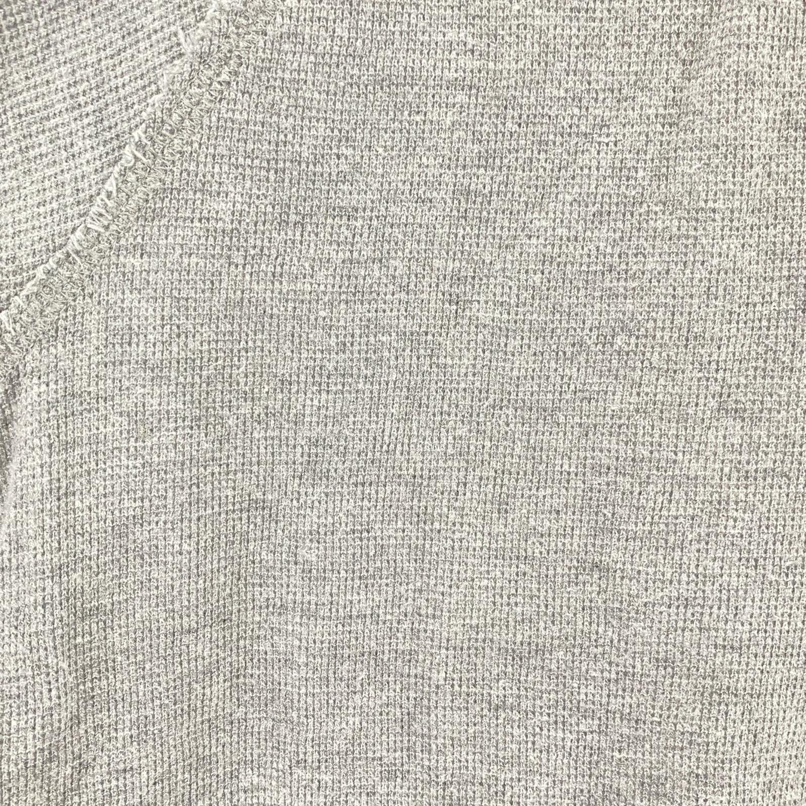 長袖Tシャツ DIESEL ヘンリーネックTシャツ LGY ポケットロゴ M グレー