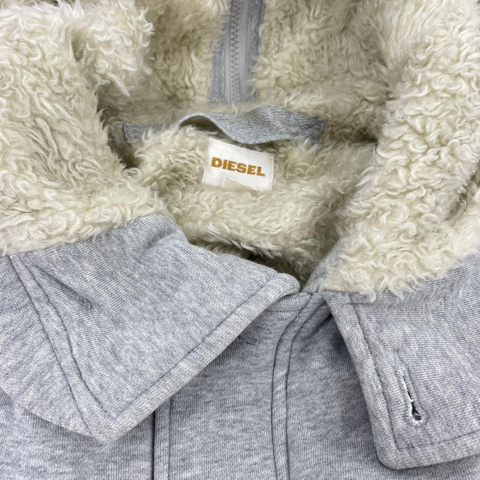 ジャケット DIESEL ボアパーカー LGY S