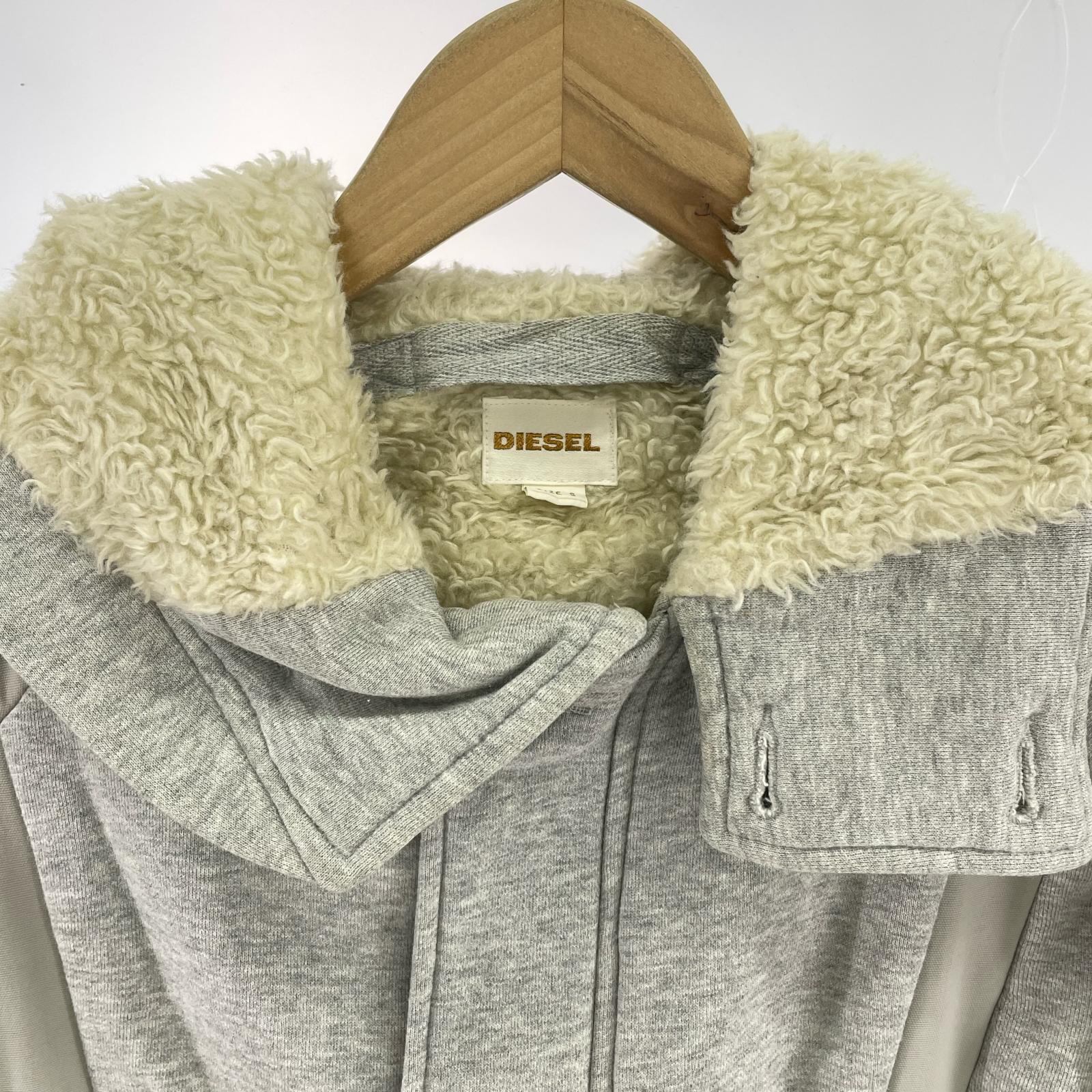 ジャケット DIESEL ボアパーカー LGY S