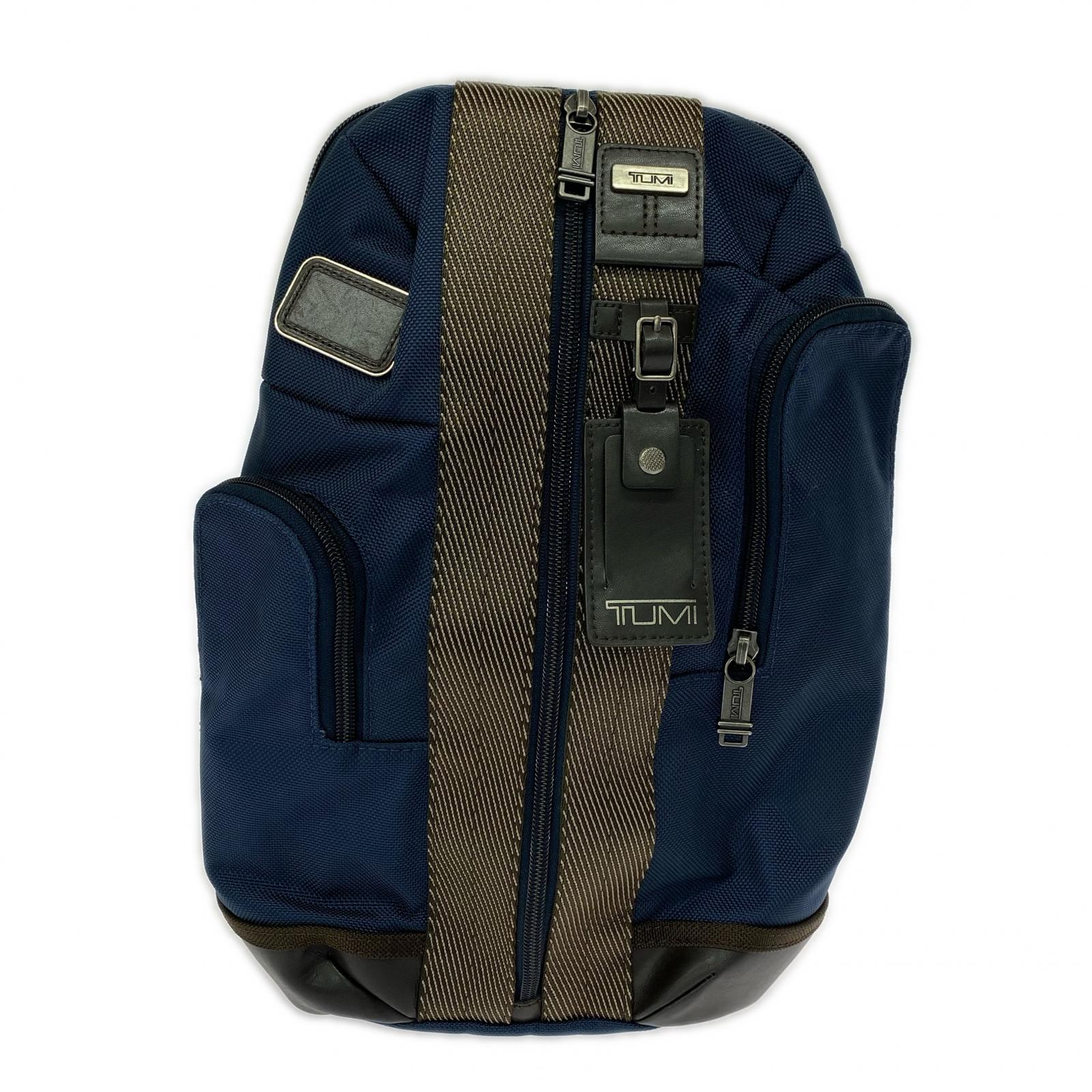 ボディバッグ TUMI ALPHA BRAVO MONTEREY SLING 紺 ネイビー