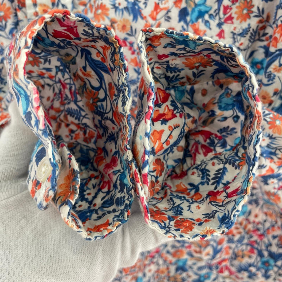長袖シャツ Engineered Garments L/Sシャツ 花柄 (M) M
