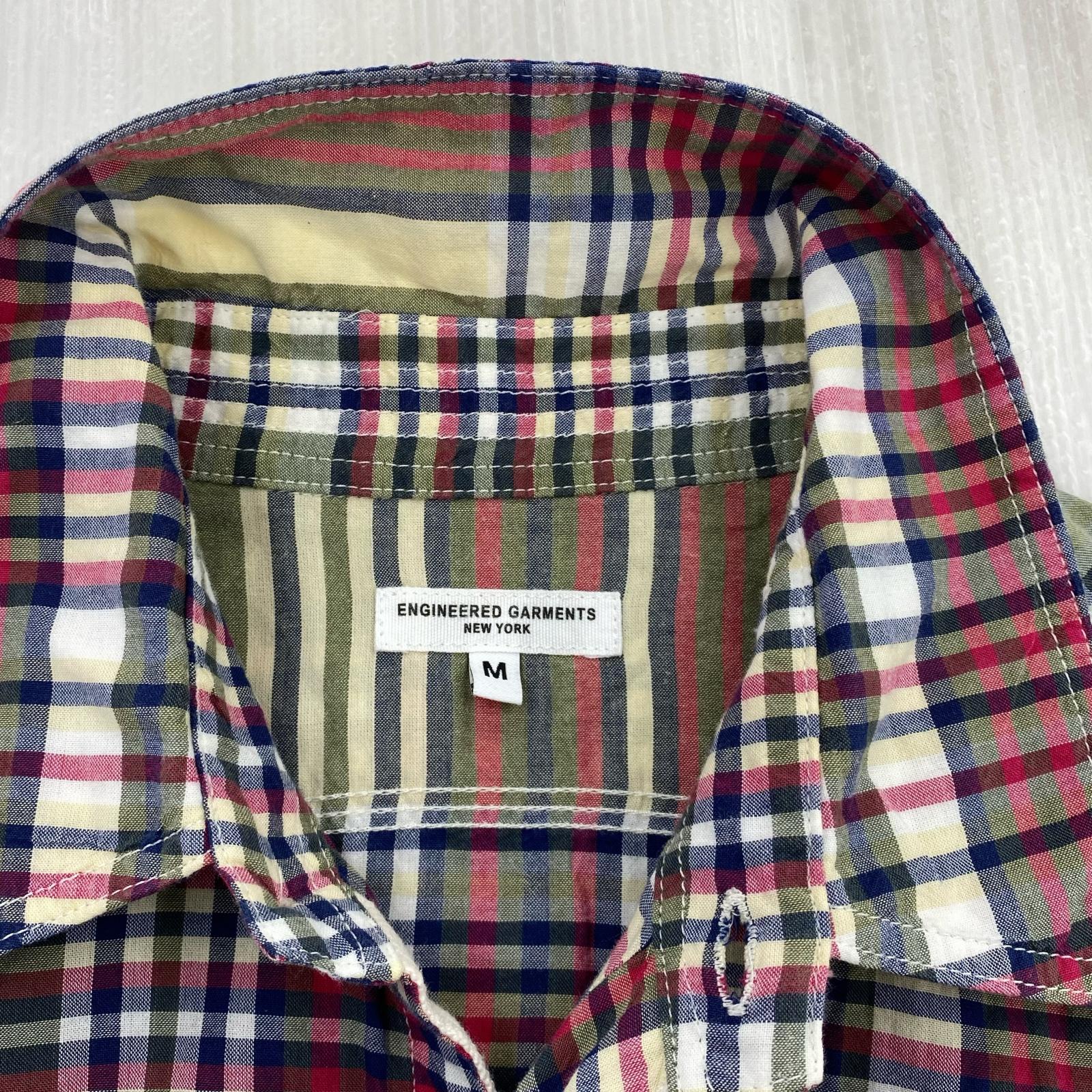 長袖シャツ Engineered Garments チェックシャツ (M) M