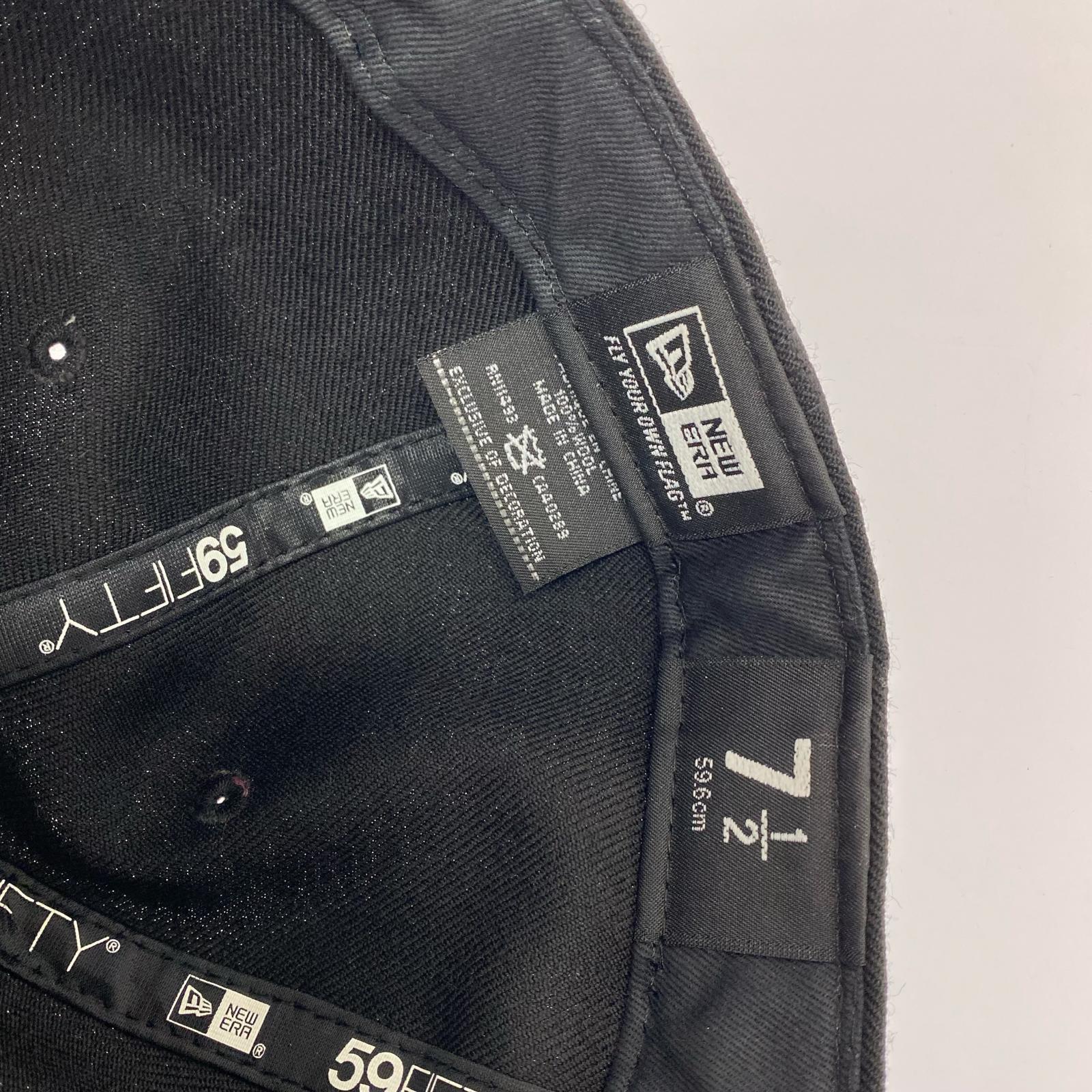 キャップ NEW ERA×South2 West8 59FIFTY キャップ 黒 (7 1/2) ブラック