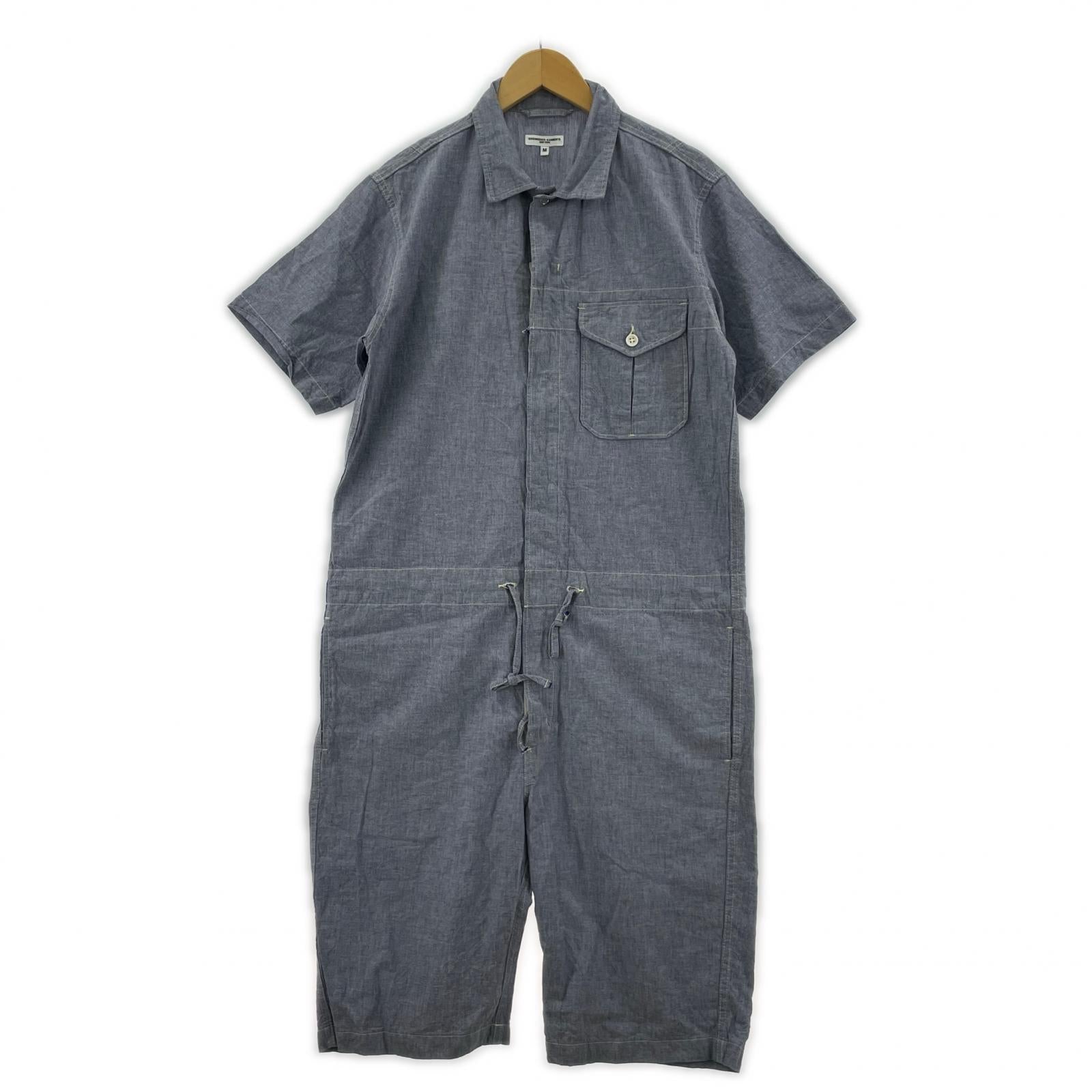 オーバーオール Engineered Garments COMBI SUIT 青 (M) M ブルー