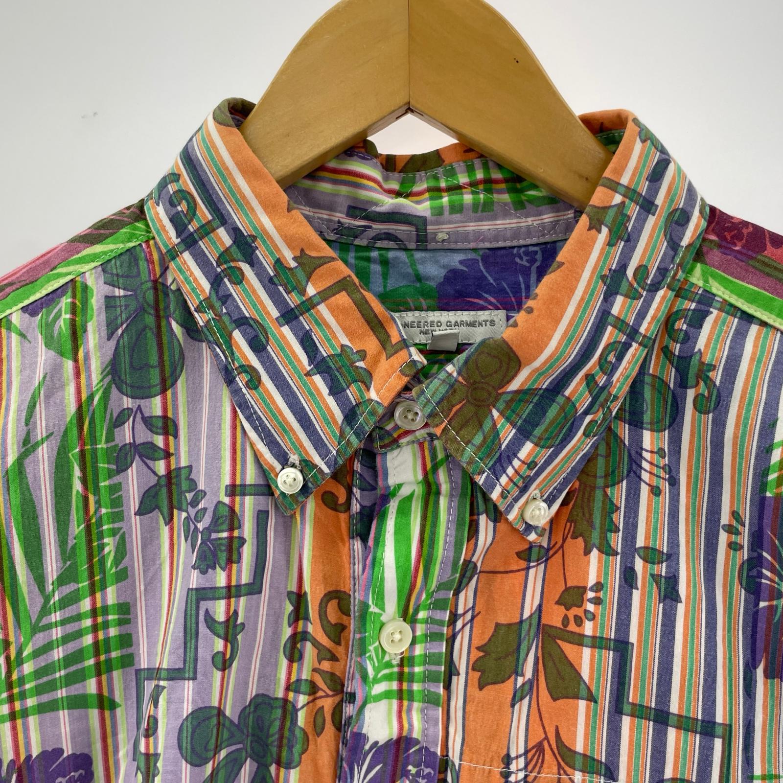 半袖シャツ Engineered Garments プルオーバーシャツ 総柄 (M) M