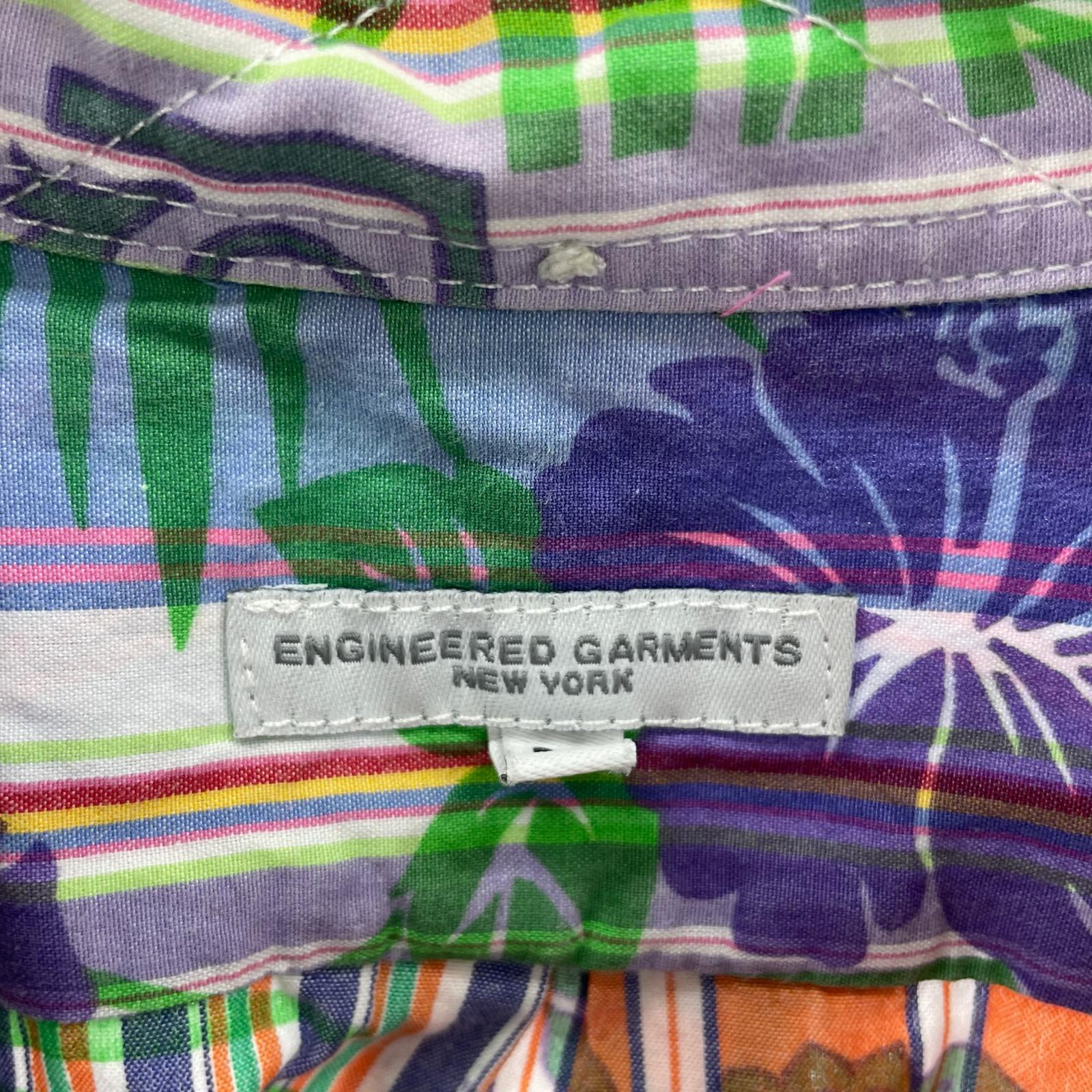 半袖シャツ Engineered Garments プルオーバーシャツ 総柄 (M) M