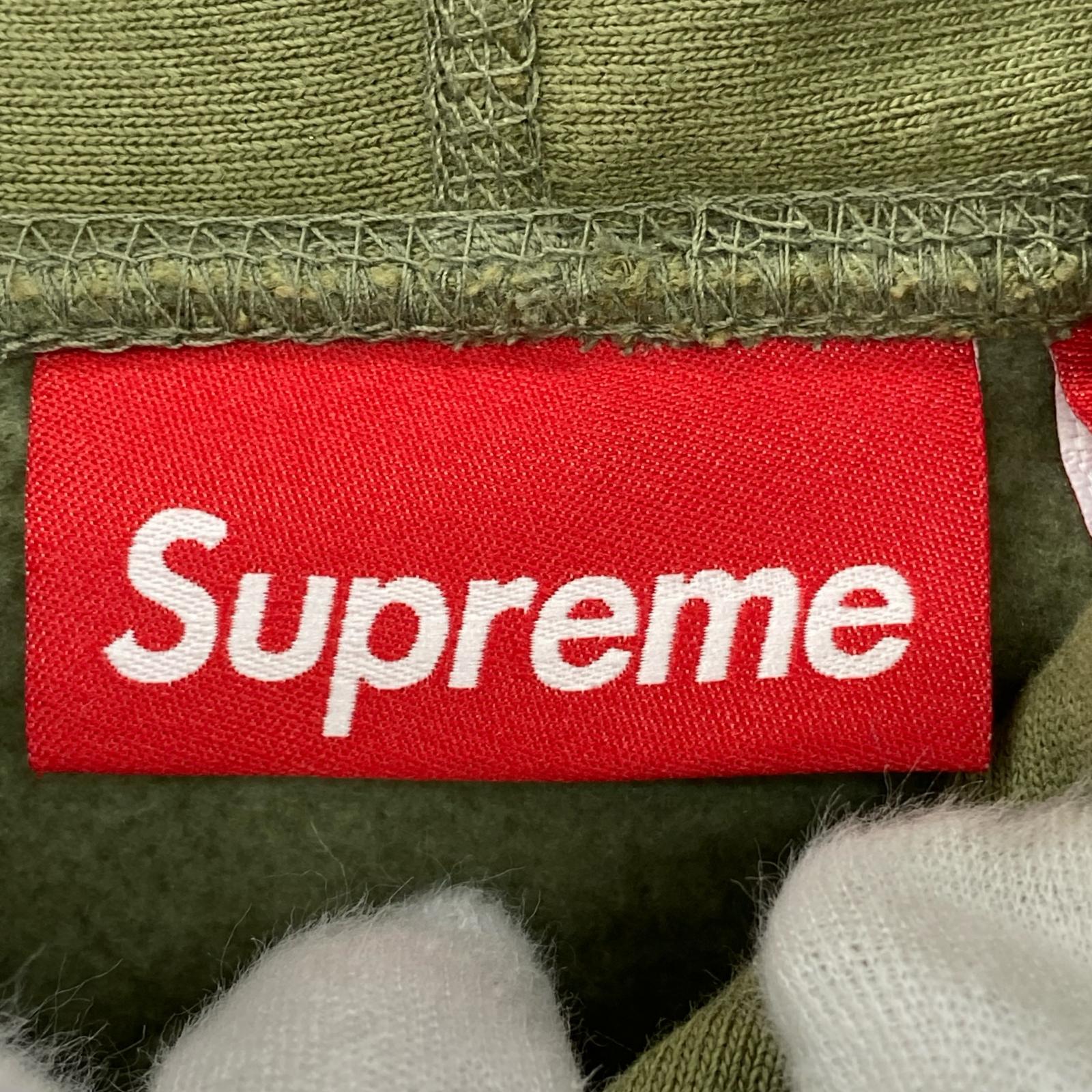 パーカー 25FW Box Logo Hooded Sweatshirt グリーン